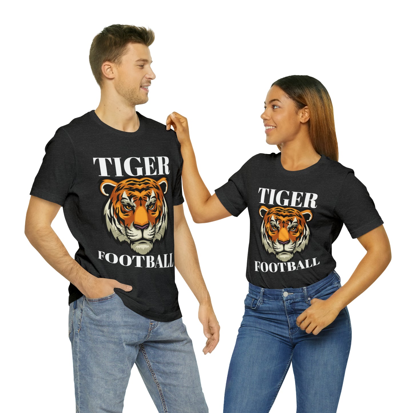 SMS Tiger Football ~ Unisex Jersey Short Sleeve Tee