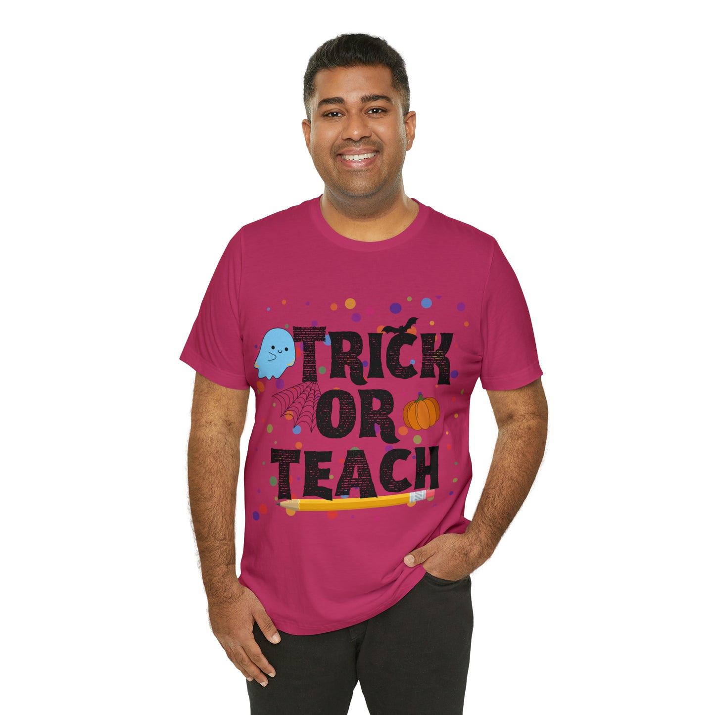 Trick or Teach T-Shirt ~ Unisex Jersey Short Sleeve Tee