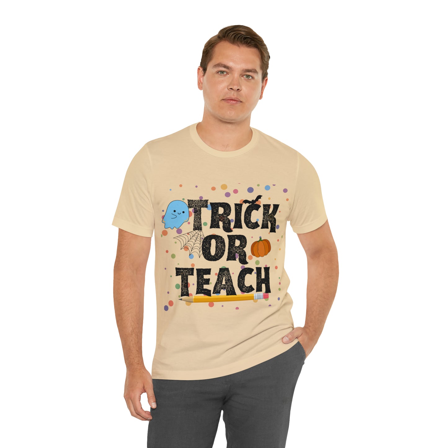 Trick or Teach T-Shirt ~ Unisex Jersey Short Sleeve Tee