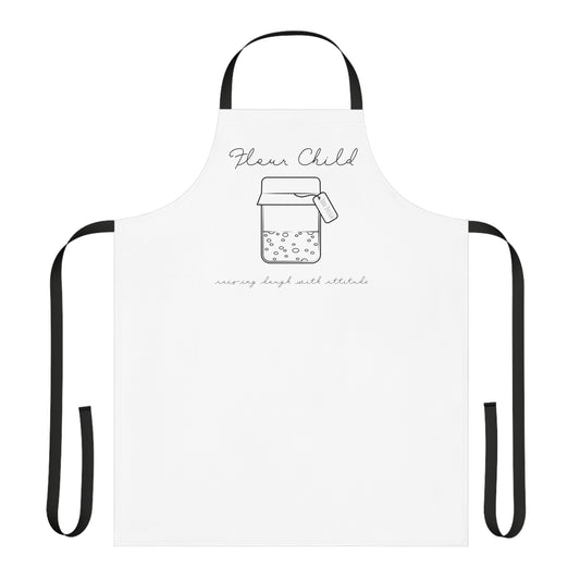 Sourdough Flour Child Apron - White