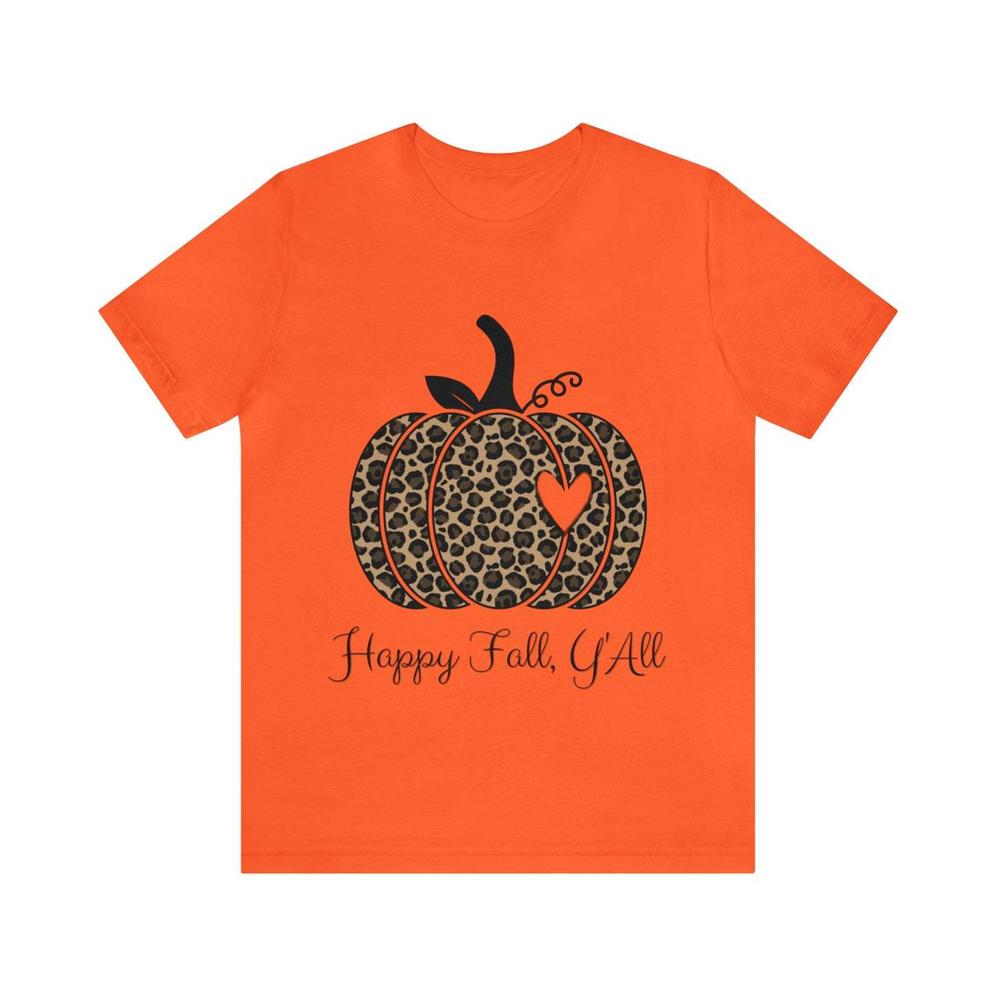 Happy Fall T-Shirt ~ Unisex Jersey Short Sleeve Tee