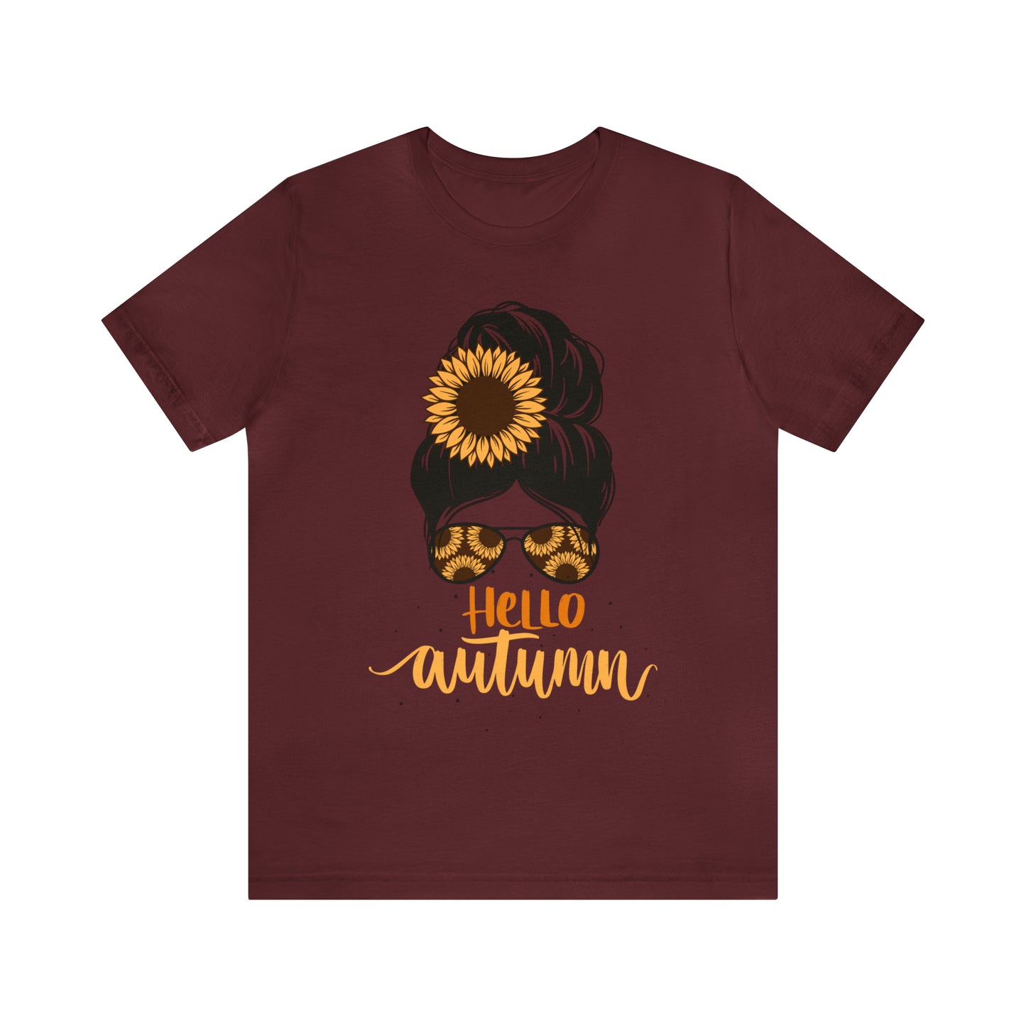 Hello Autumn T-Shirt ~ Unisex Jersey Short Sleeve Tee