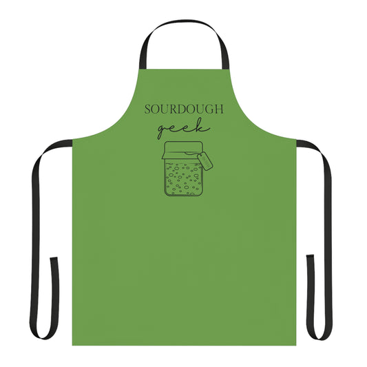 Sourdough Geek Apron - Green