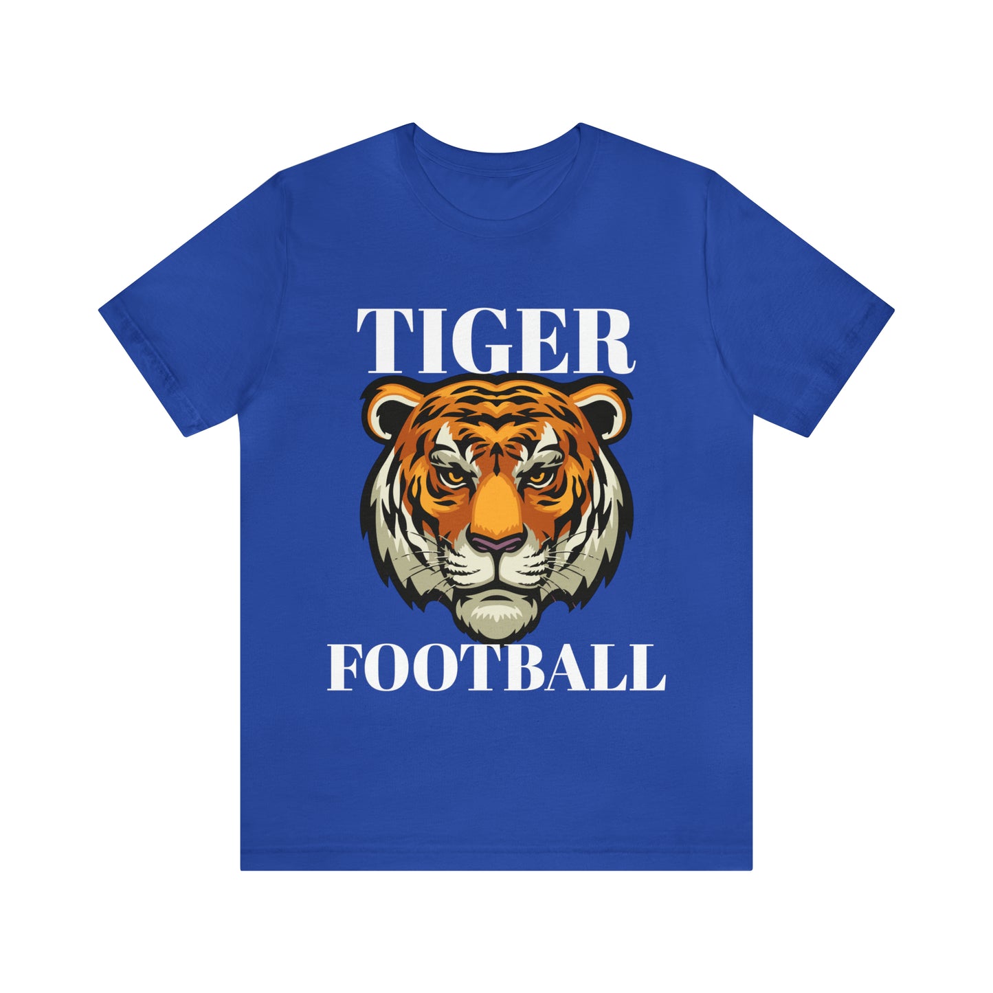 Maw Maw CUSTOM SMS TIGER FOOTBALL ~ GRANDPARENT SHIRT ~ Unisex Jersey Short Sleeve Tee