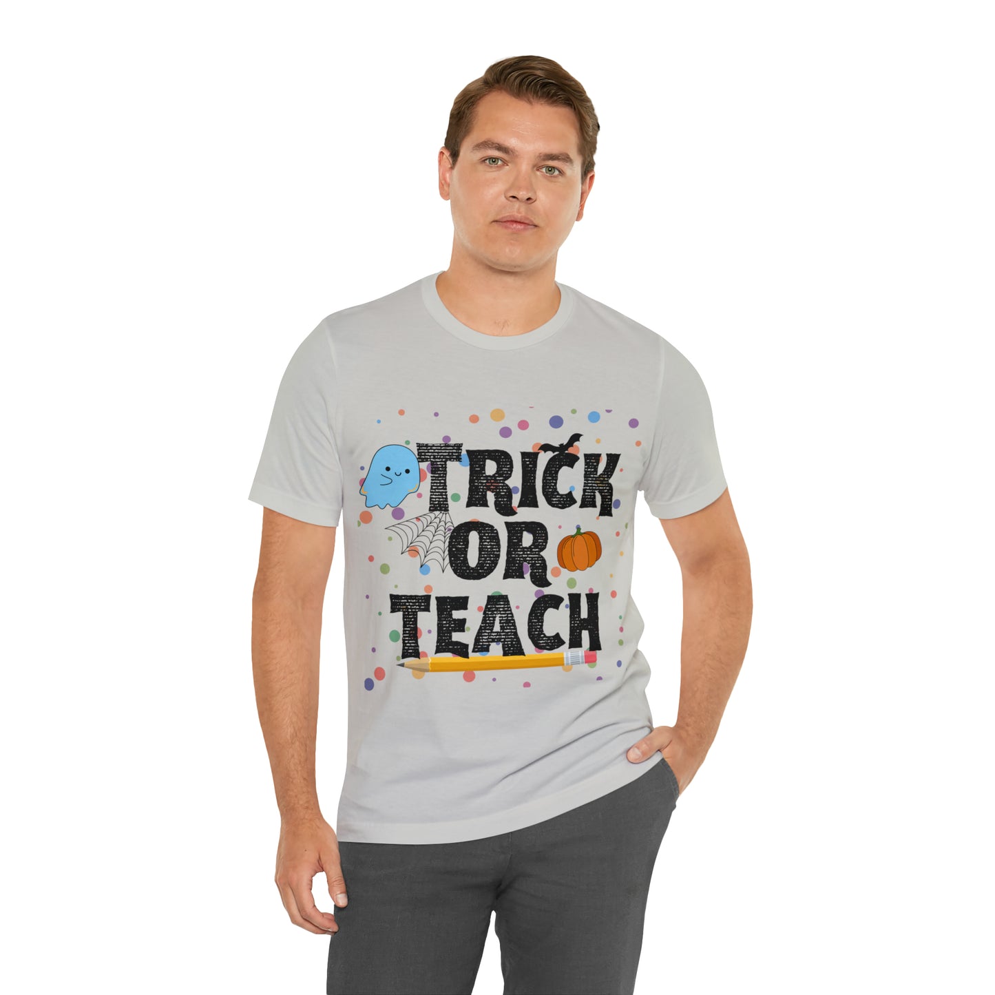 Trick or Teach T-Shirt ~ Unisex Jersey Short Sleeve Tee