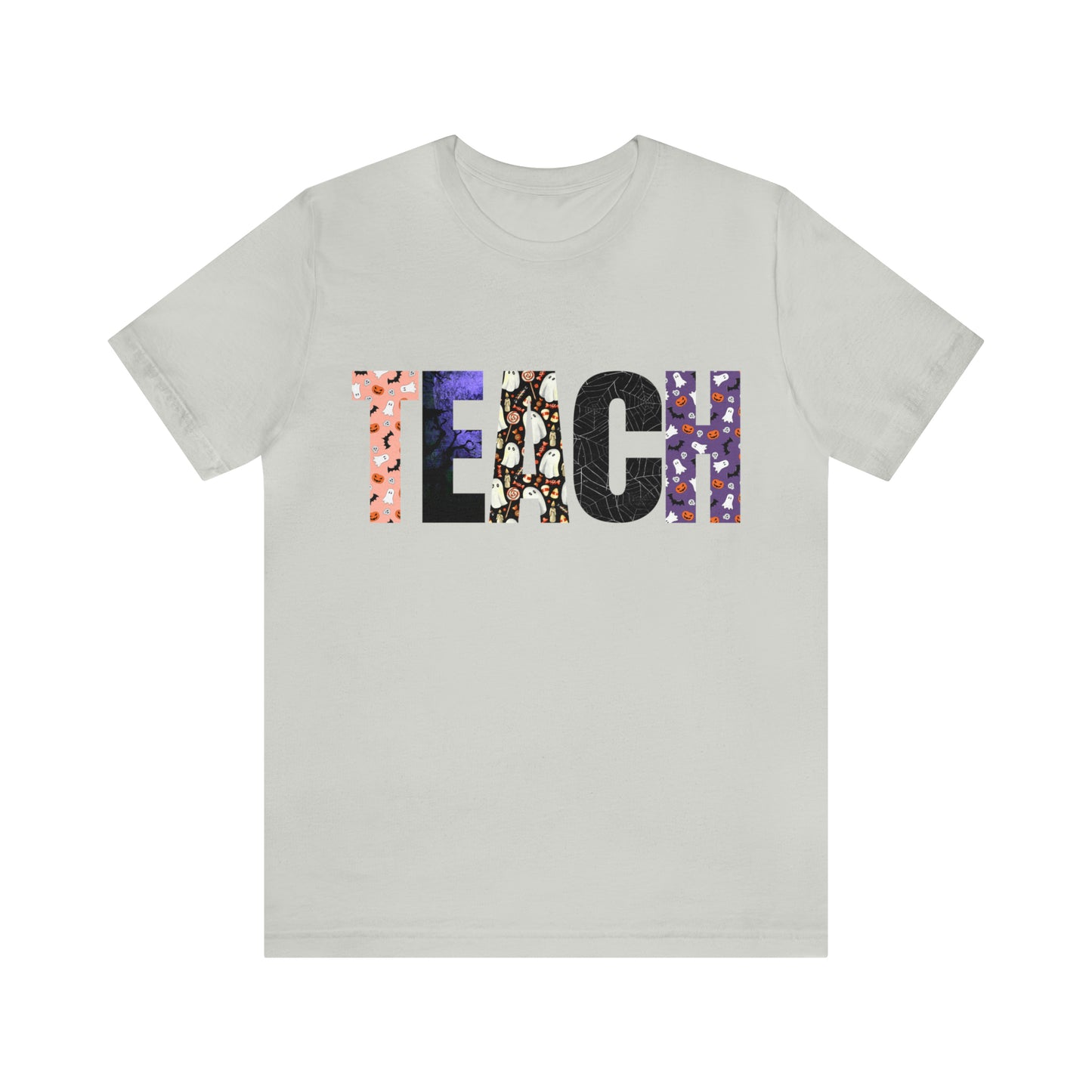 TEACH Halloween T-Shirt ~ Unisex Jersey Short Sleeve Tee