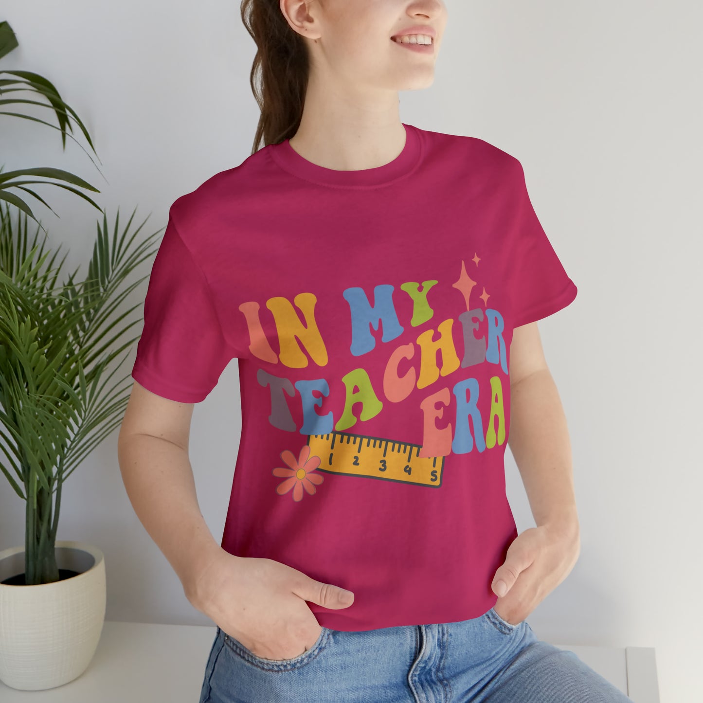 In My TEACHER Era Shirt ~ Unisex Jersey Short Sleeve Tee