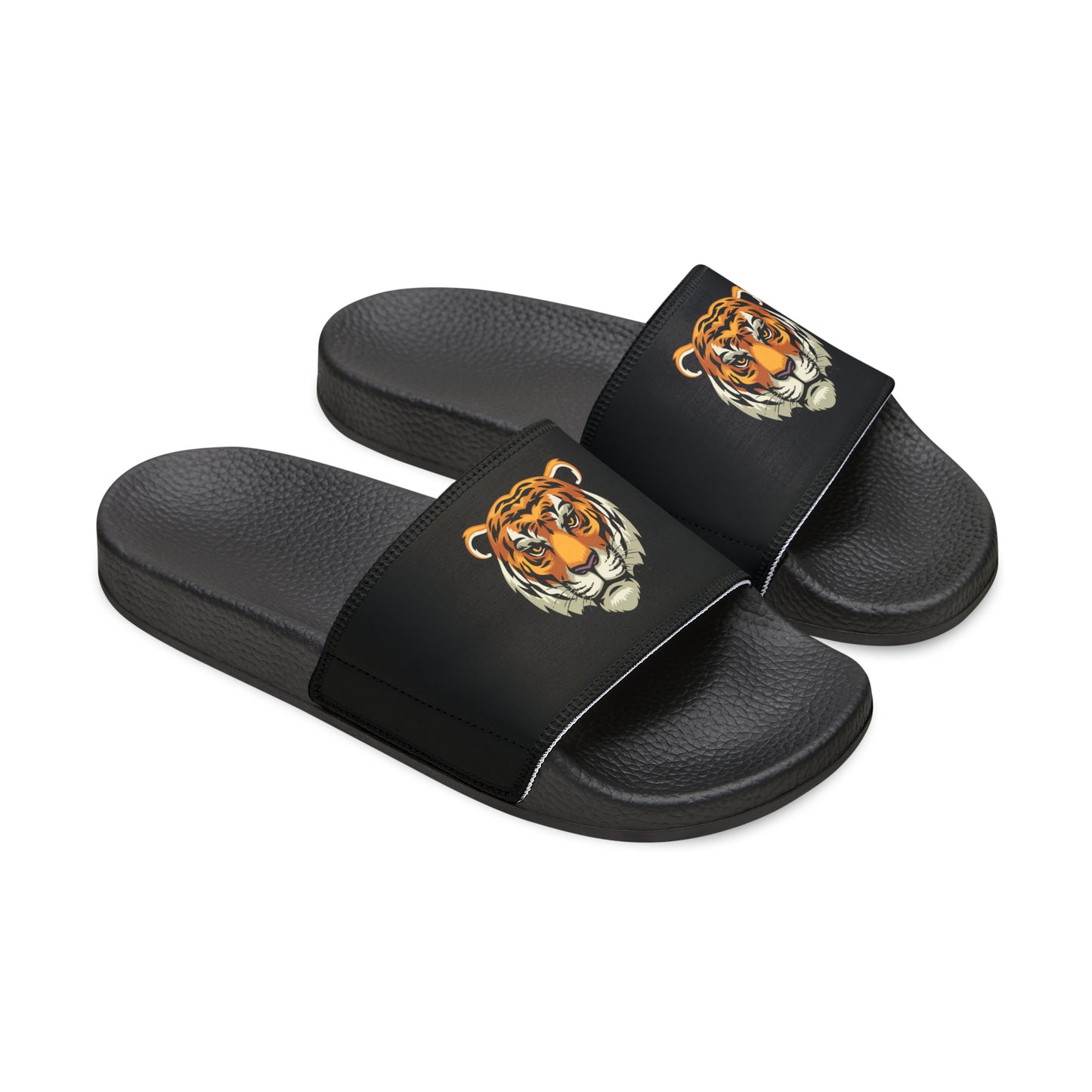 Tiger Youth PU Slide Sandals