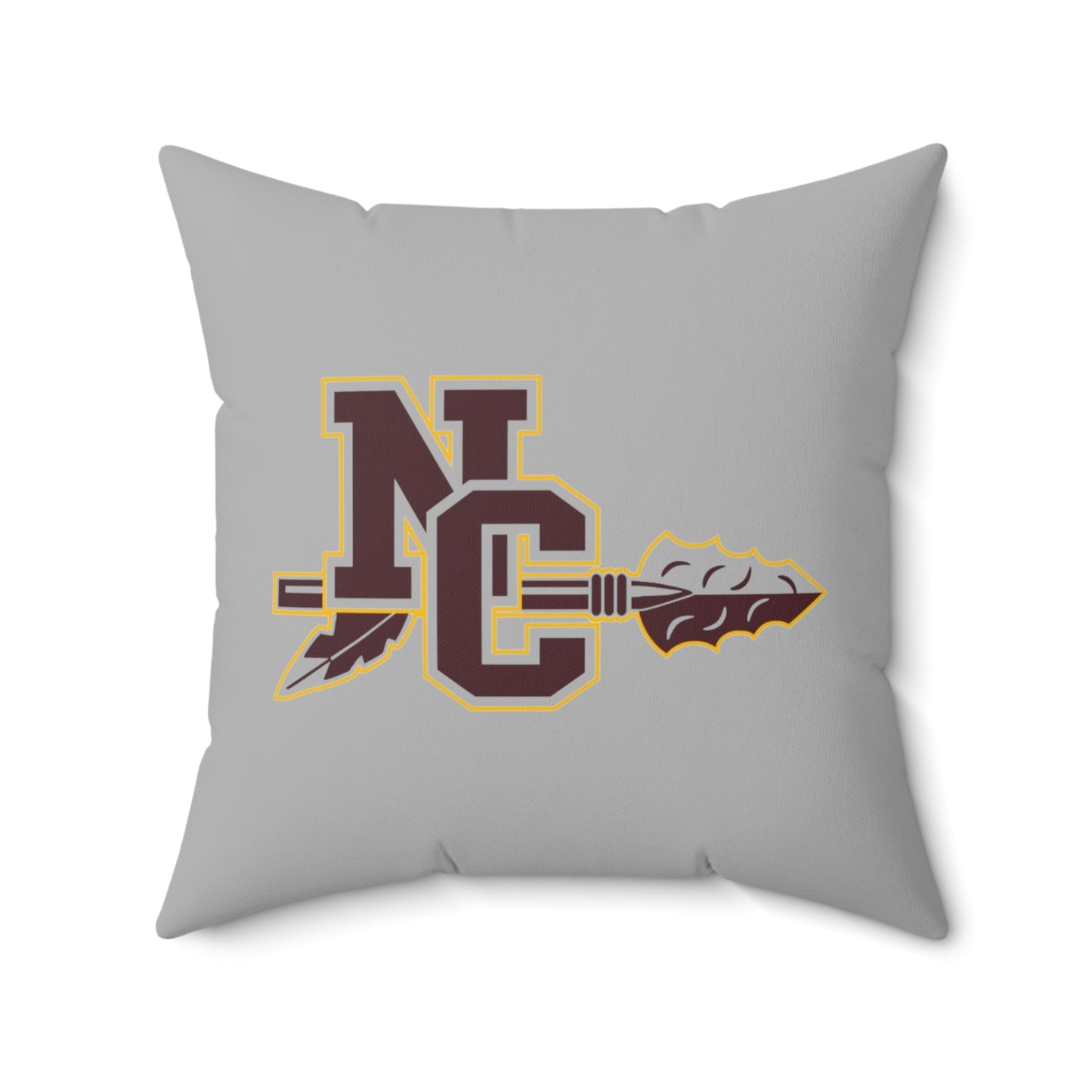 NCHS Spun Polyester Square Pillow