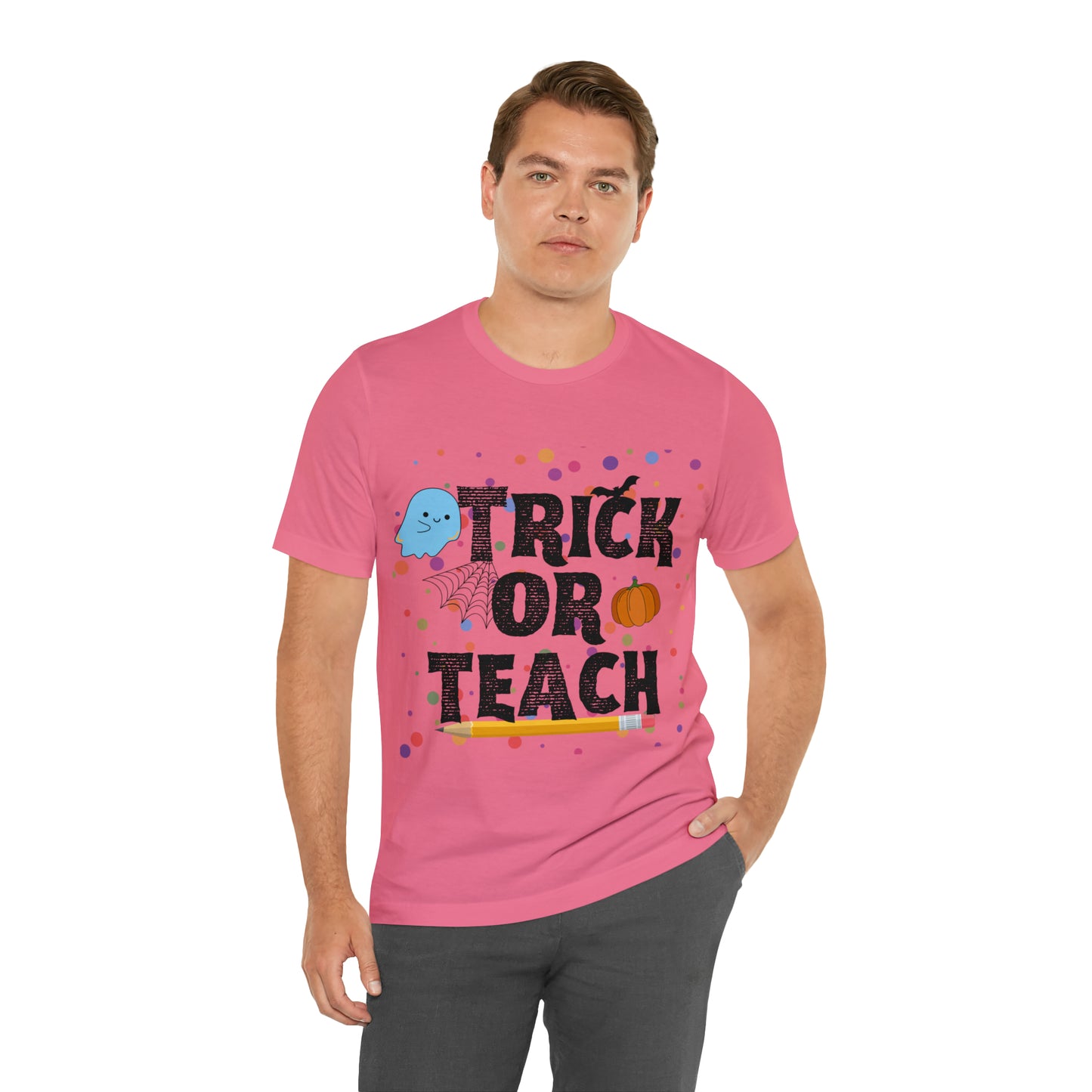 Trick or Teach T-Shirt ~ Unisex Jersey Short Sleeve Tee