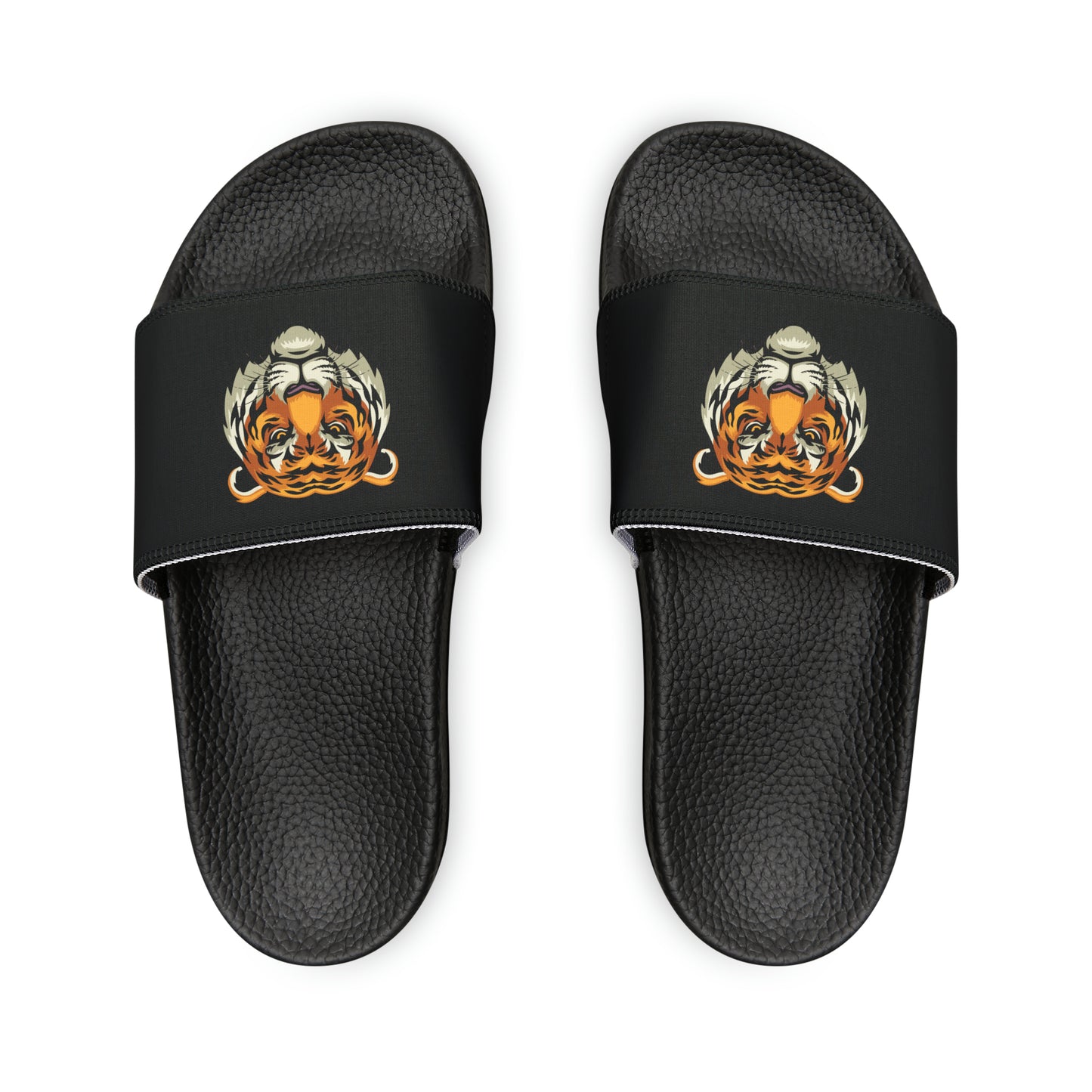 Tiger Youth PU Slide Sandals