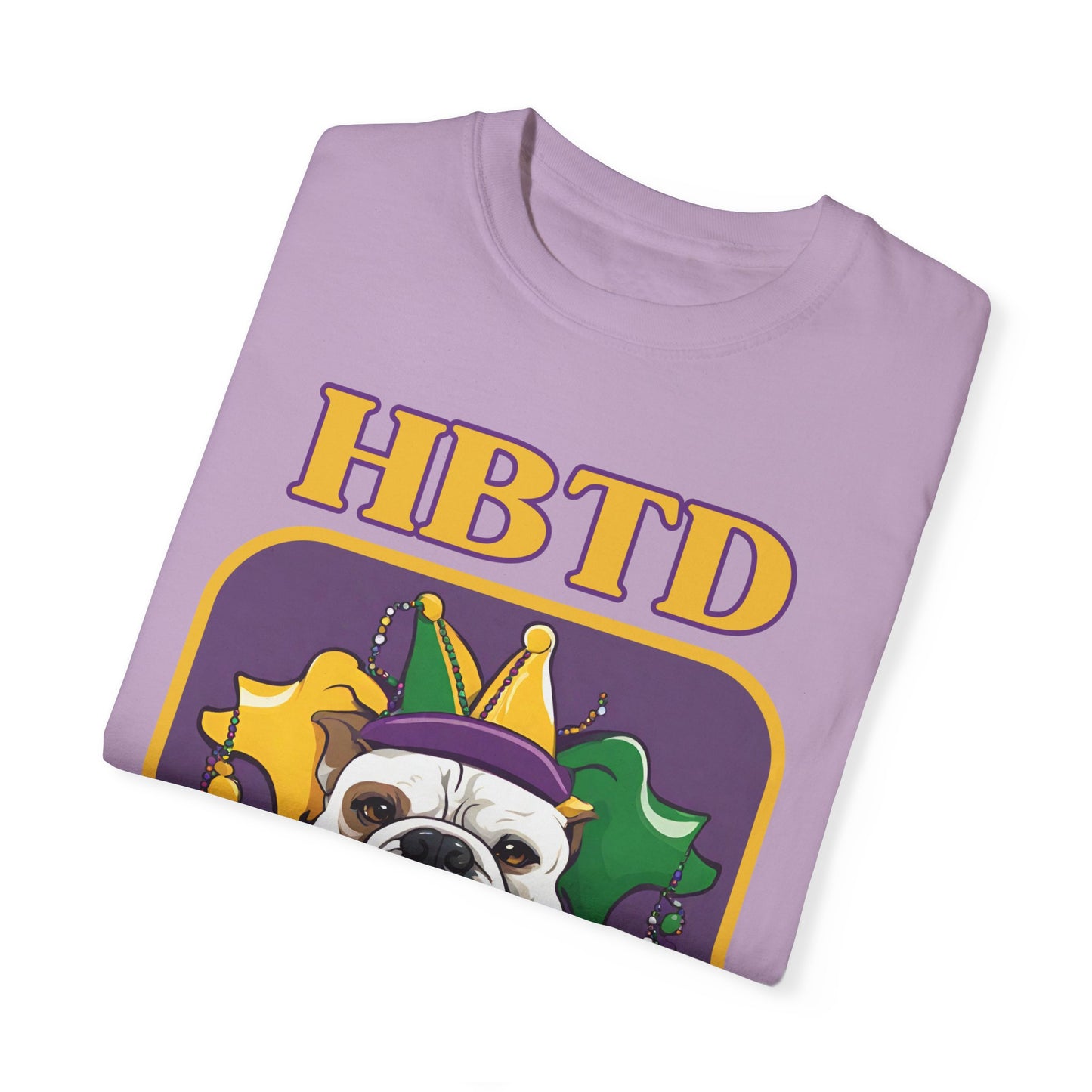 HBTD Mardi Gras Unisex Garment-Dyed T-shirt