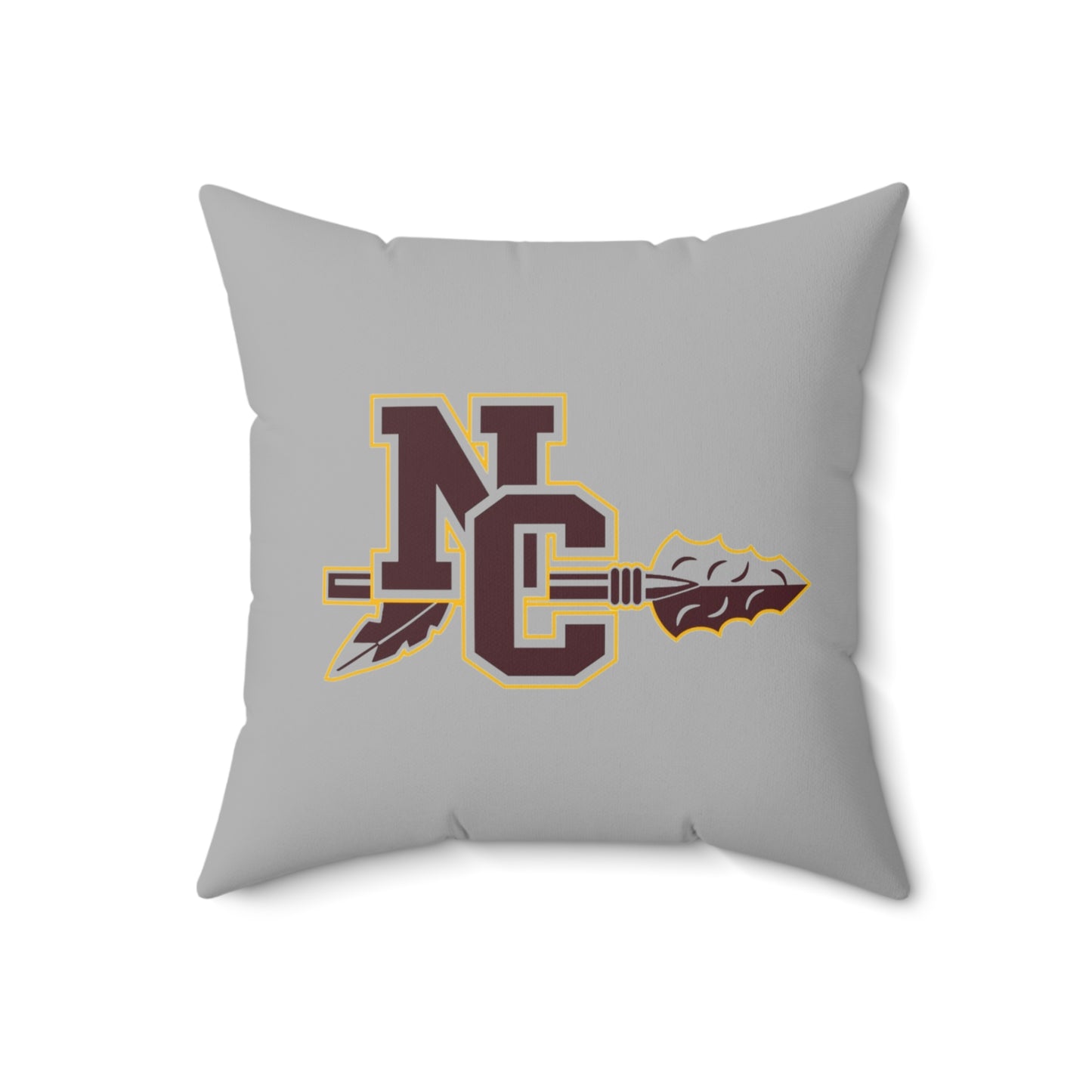 NCHS Spun Polyester Square Pillow