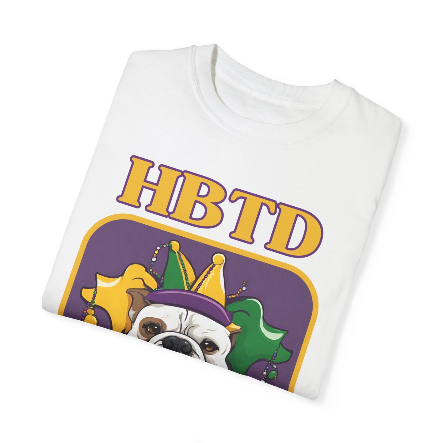 HBTD Mardi Gras Unisex Garment-Dyed T-shirt