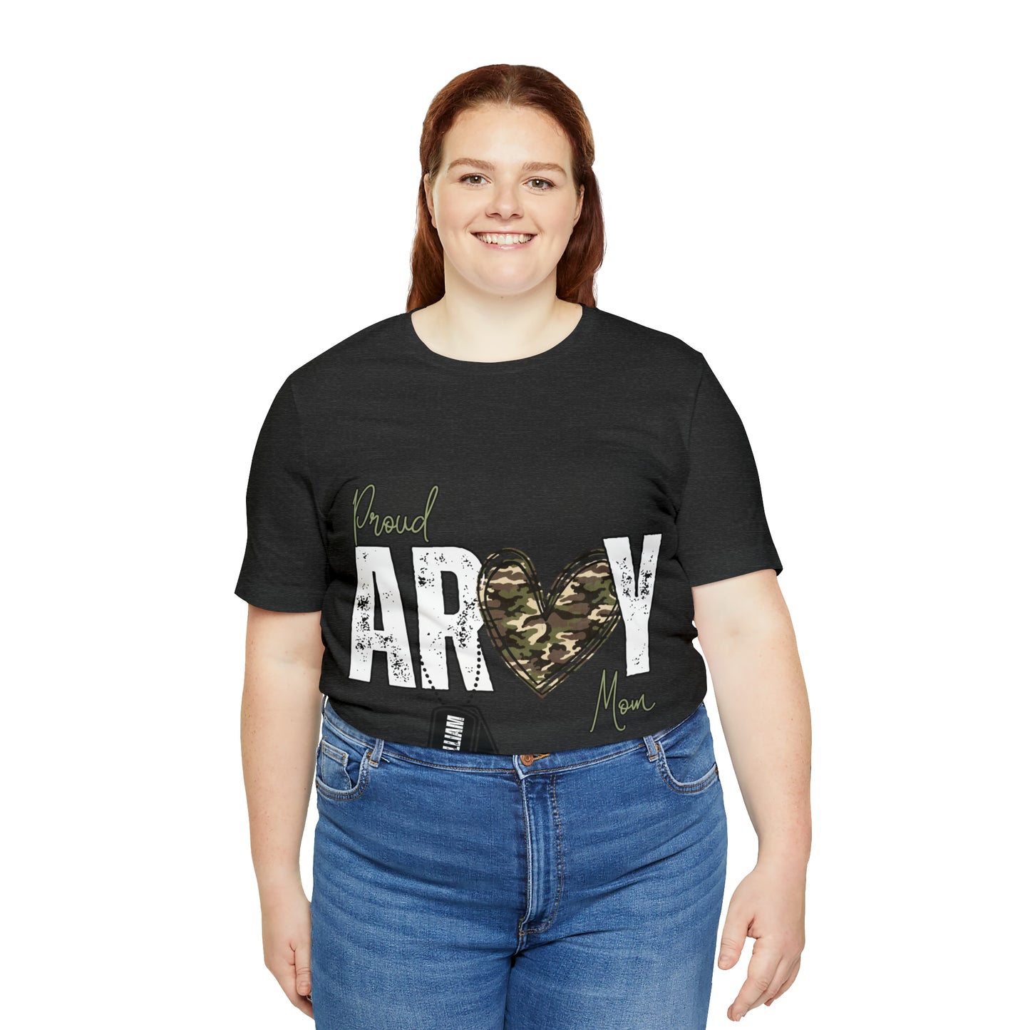 Proud ARMY MOM ~ Unisex Jersey Short Sleeve Tee