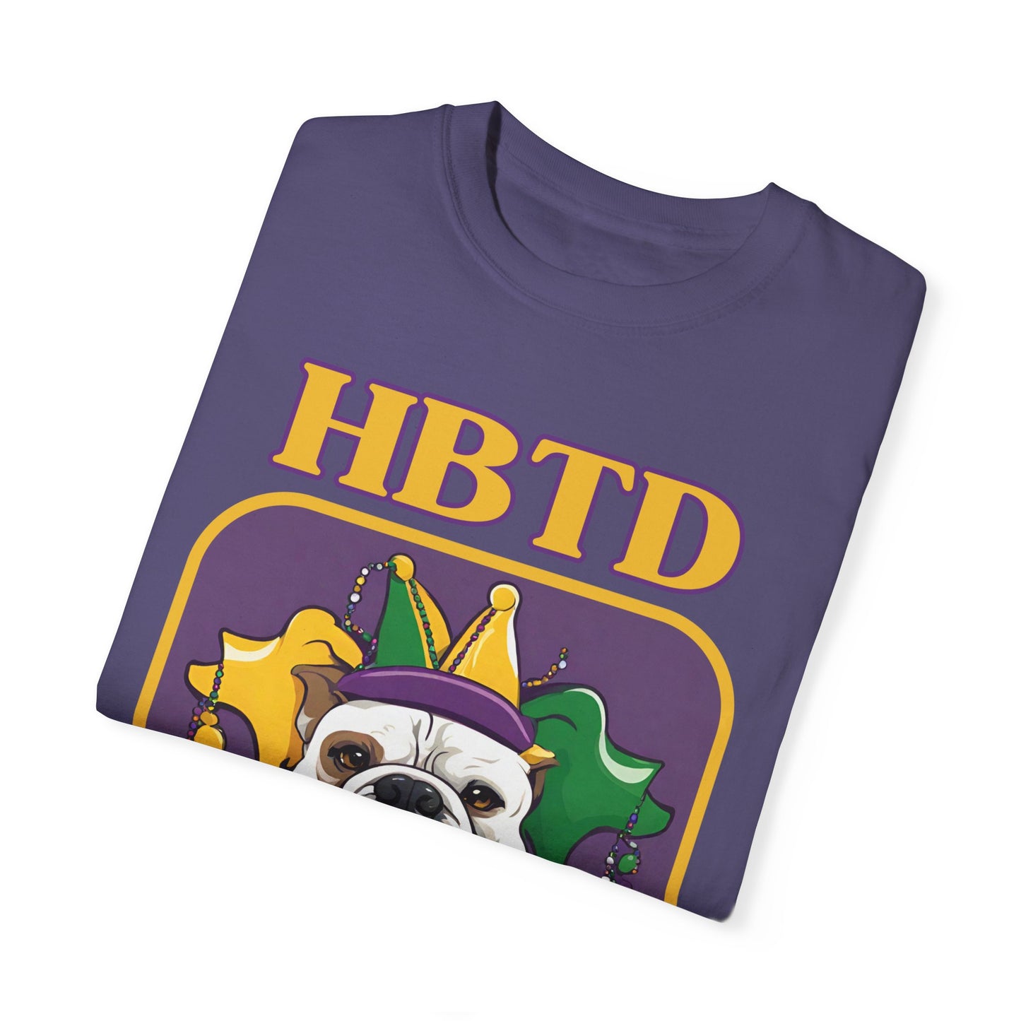 HBTD Mardi Gras Unisex Garment-Dyed T-shirt