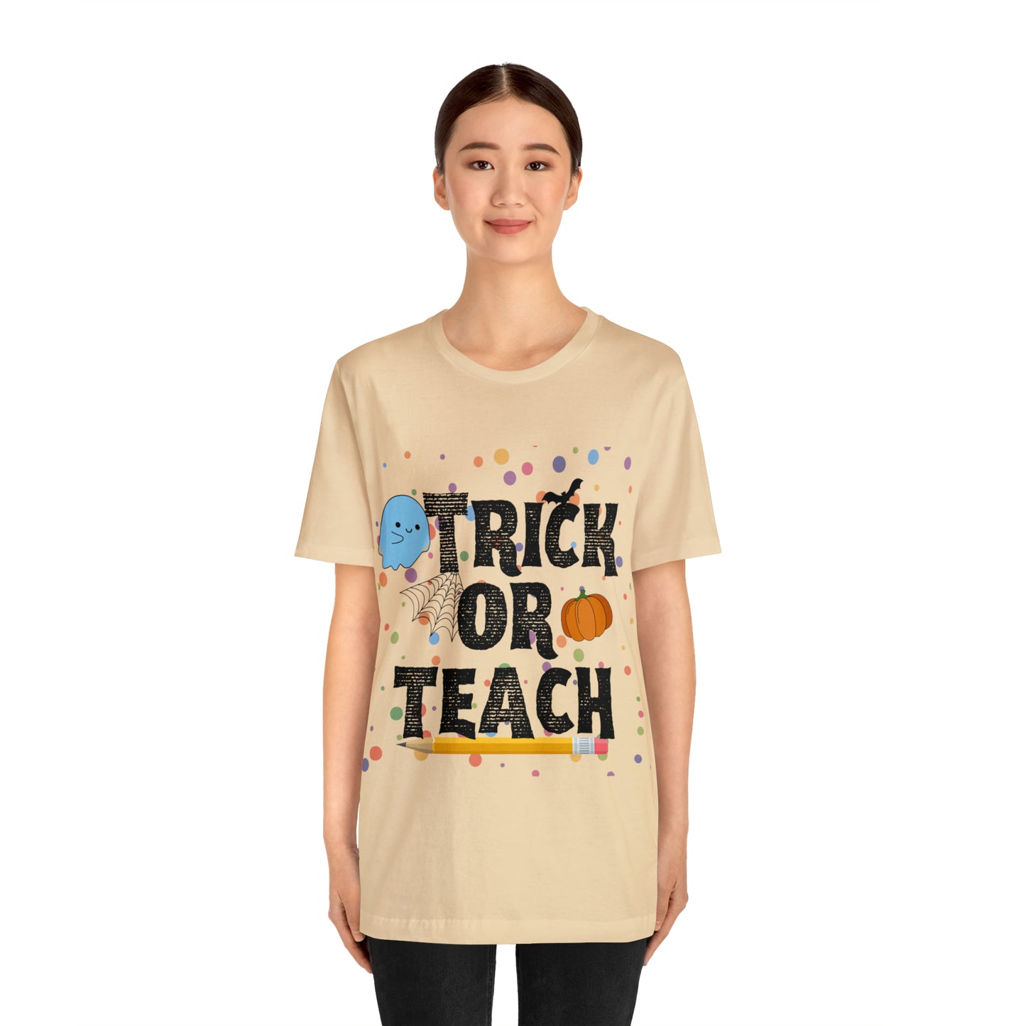 Trick or Teach T-Shirt ~ Unisex Jersey Short Sleeve Tee