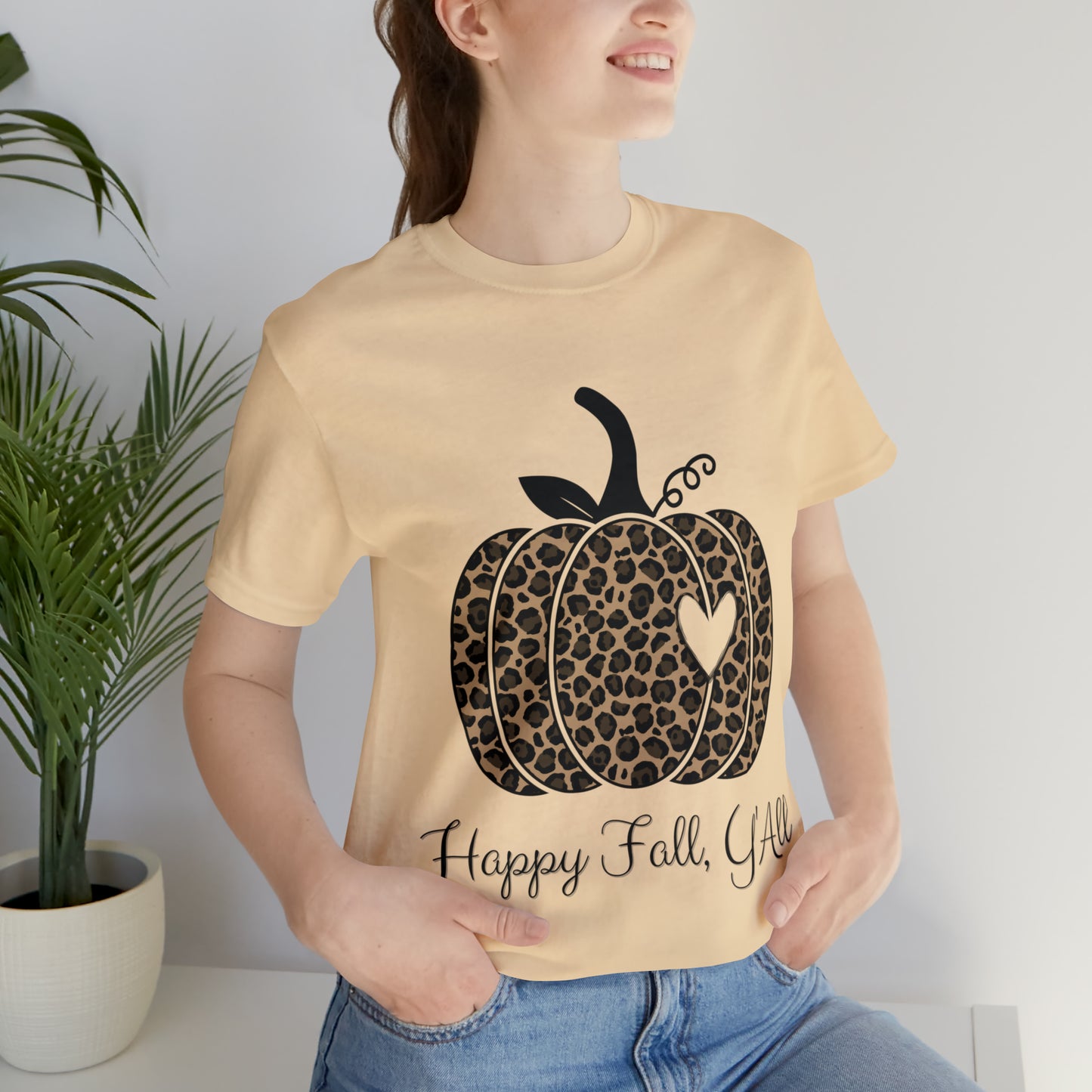 Happy Fall T-Shirt ~ Unisex Jersey Short Sleeve Tee