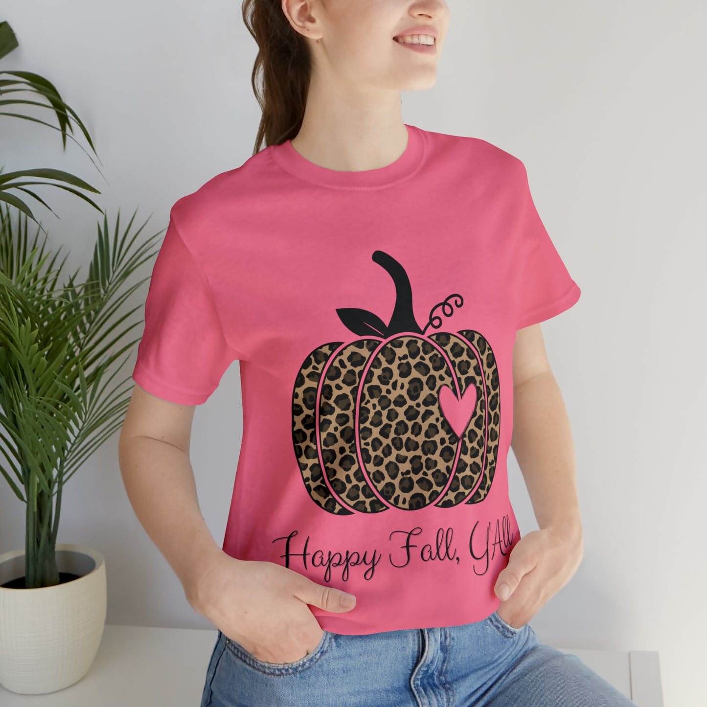 Happy Fall T-Shirt ~ Unisex Jersey Short Sleeve Tee