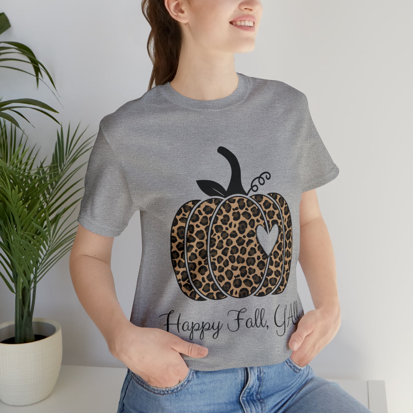 Happy Fall T-Shirt ~ Unisex Jersey Short Sleeve Tee