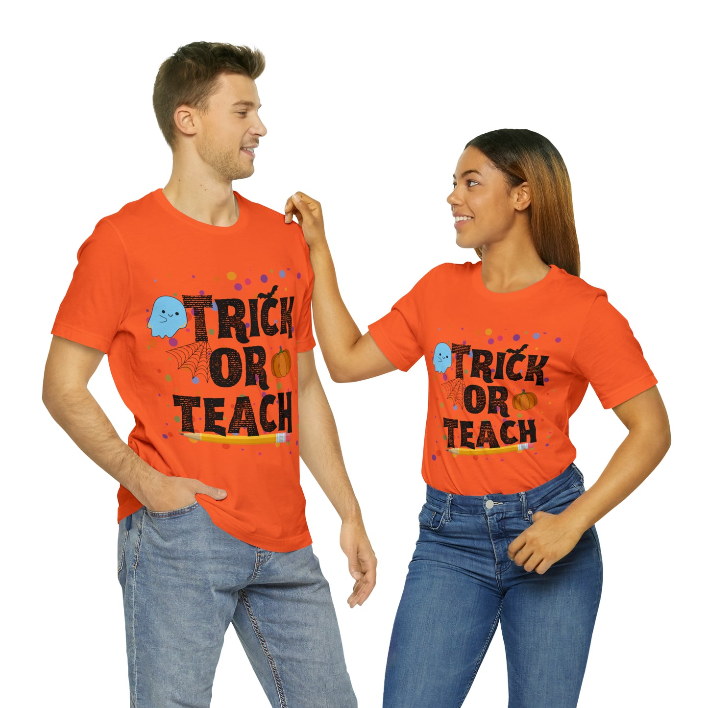 Trick or Teach T-Shirt ~ Unisex Jersey Short Sleeve Tee