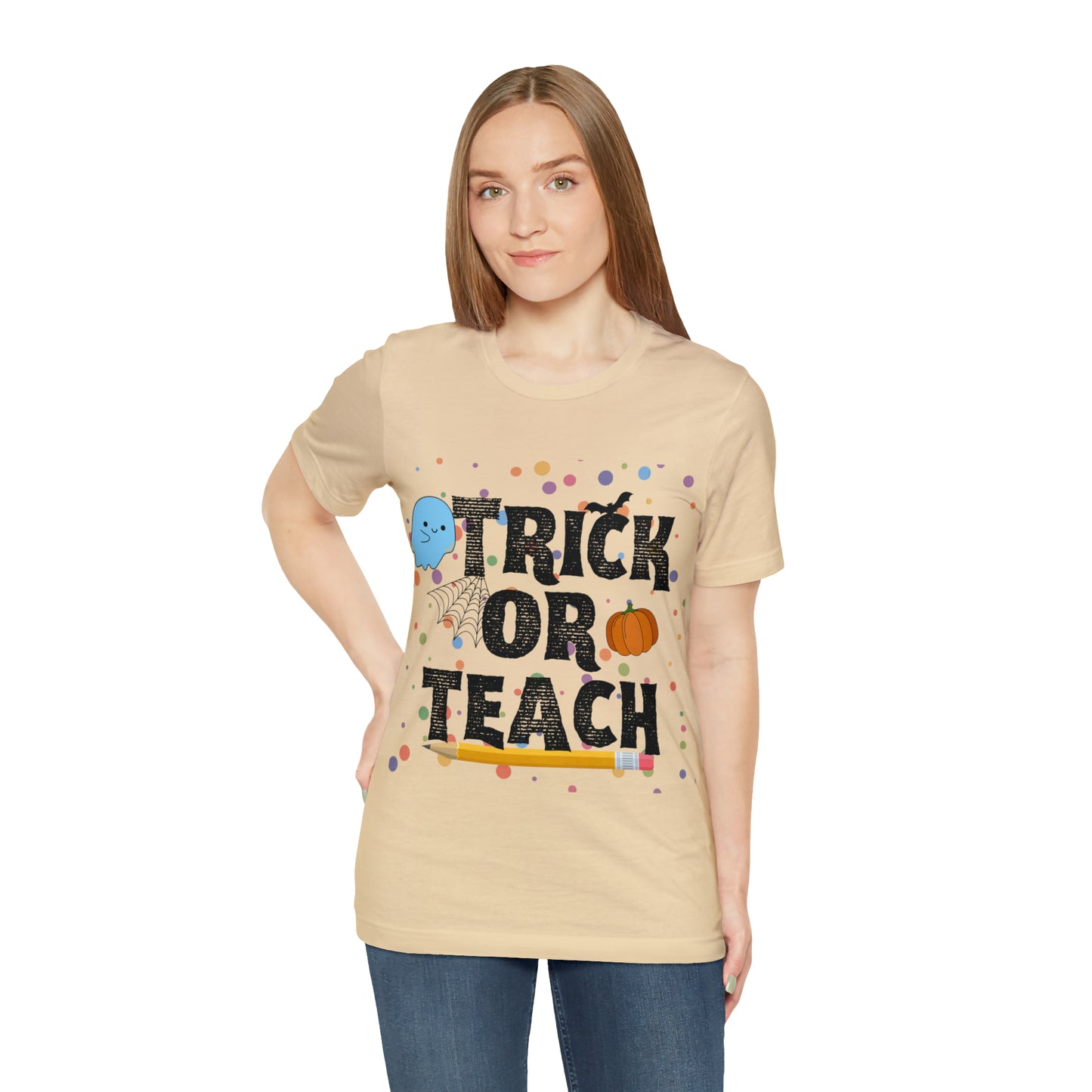 Trick or Teach T-Shirt ~ Unisex Jersey Short Sleeve Tee