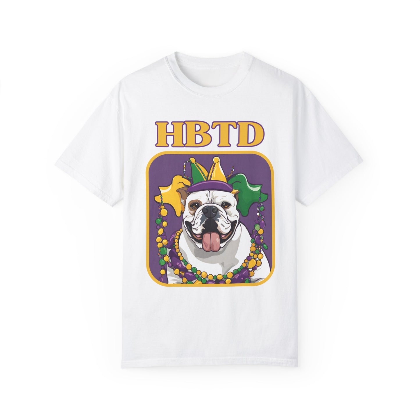 HBTD Mardi Gras Unisex Garment-Dyed T-shirt