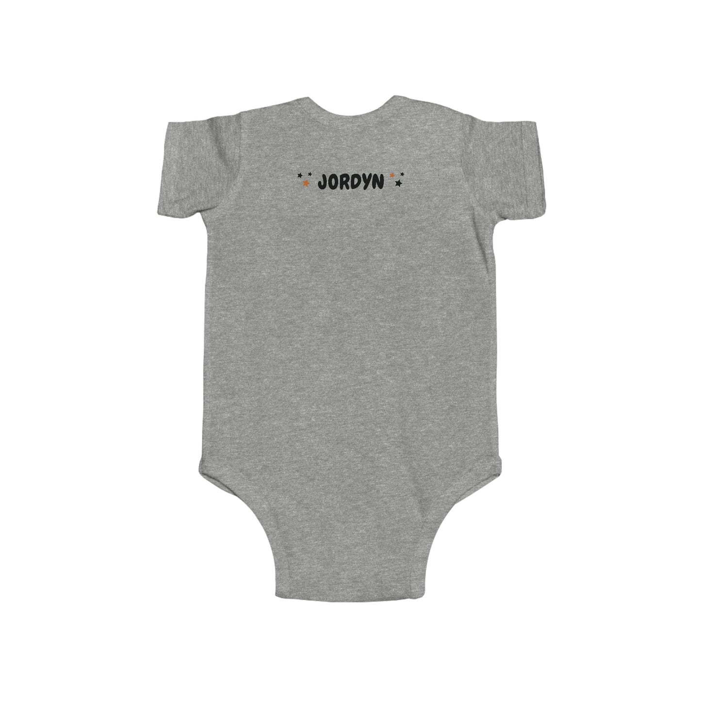 Halloween Infant Fine Jersey Bodysuit ~ Name on Back