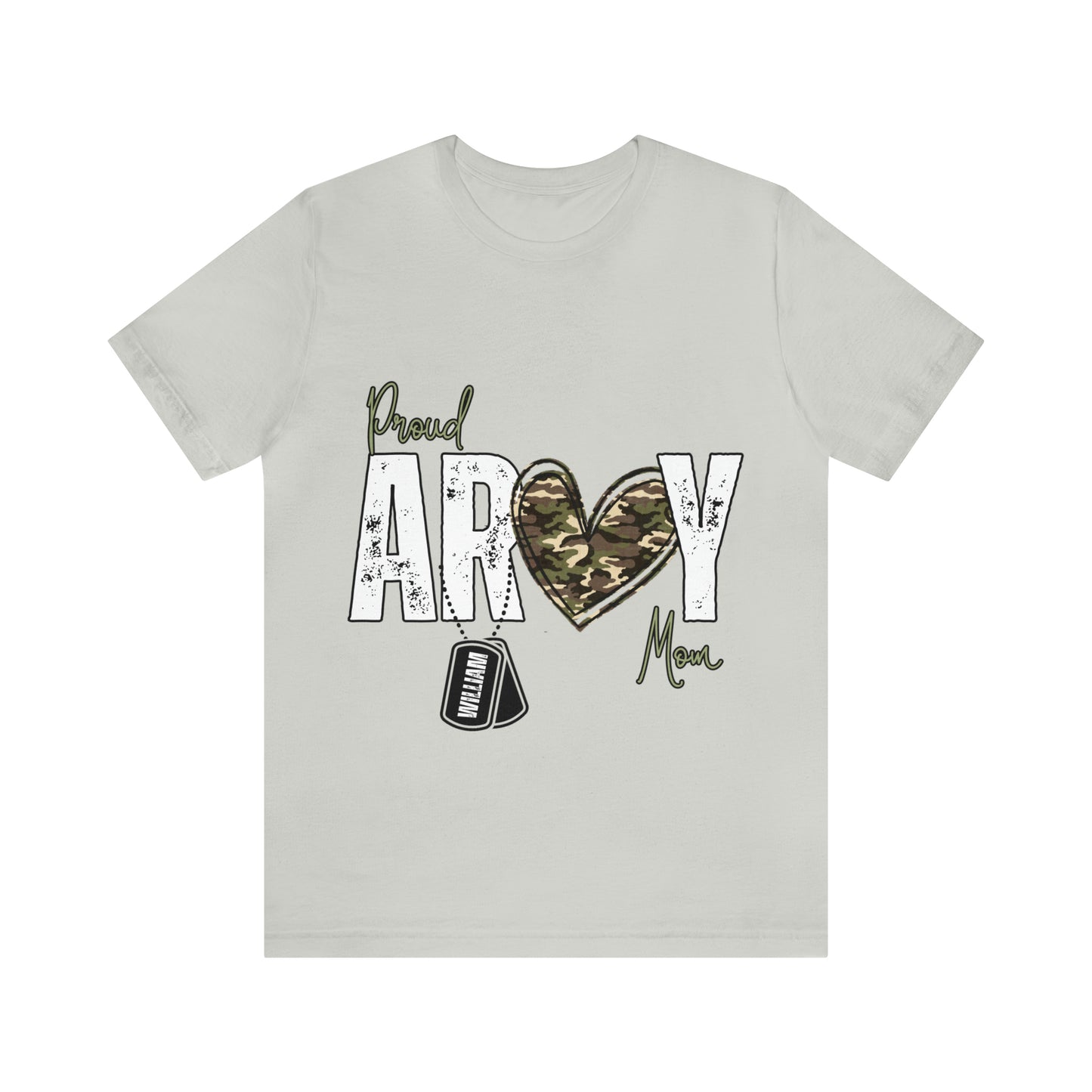 Proud ARMY MOM ~ Unisex Jersey Short Sleeve Tee