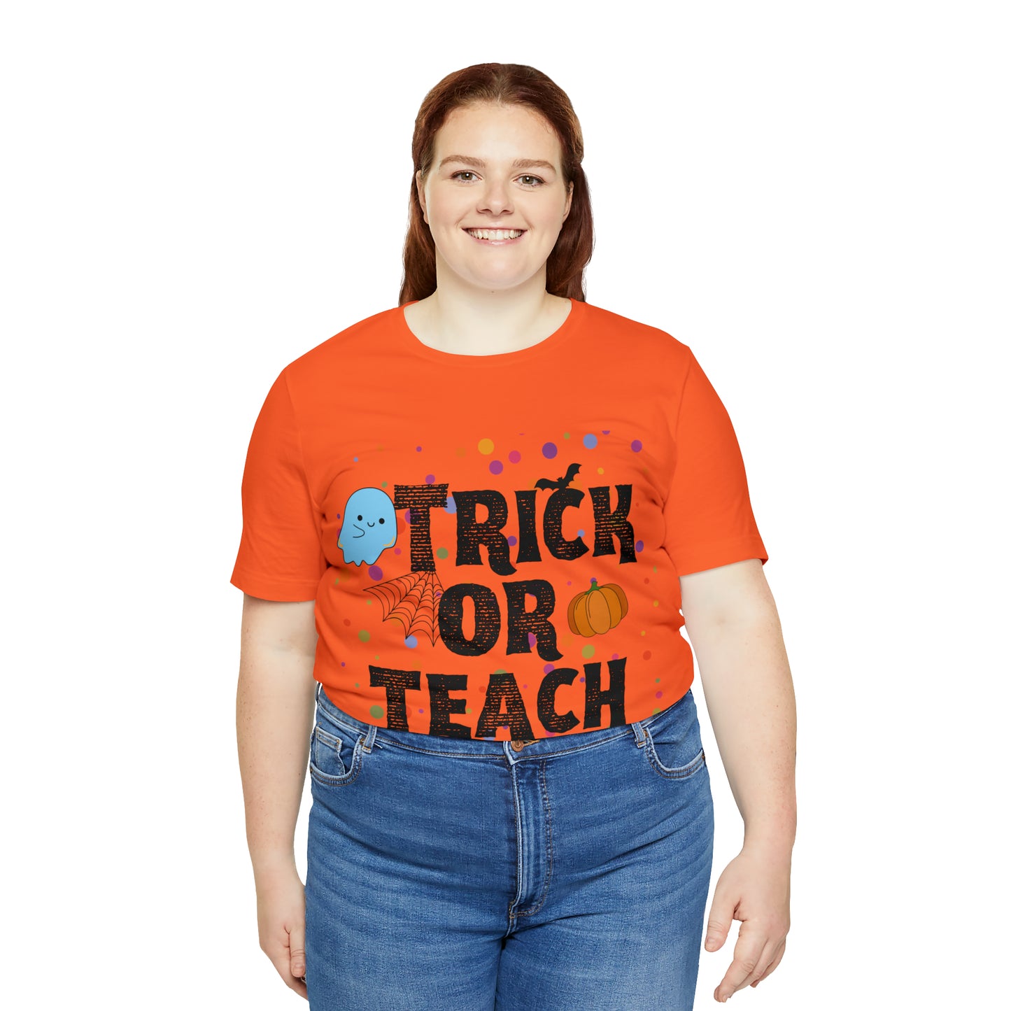 Trick or Teach T-Shirt ~ Unisex Jersey Short Sleeve Tee