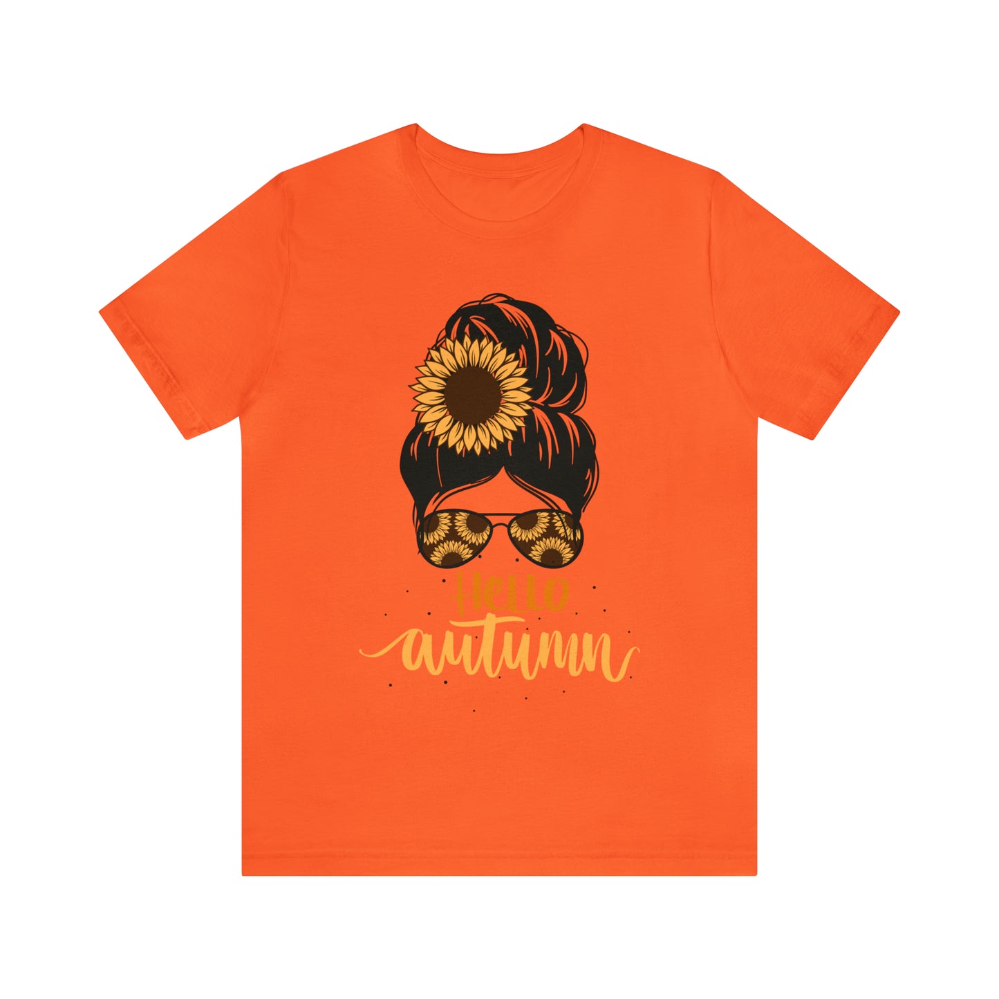 Hello Autumn T-Shirt ~ Unisex Jersey Short Sleeve Tee