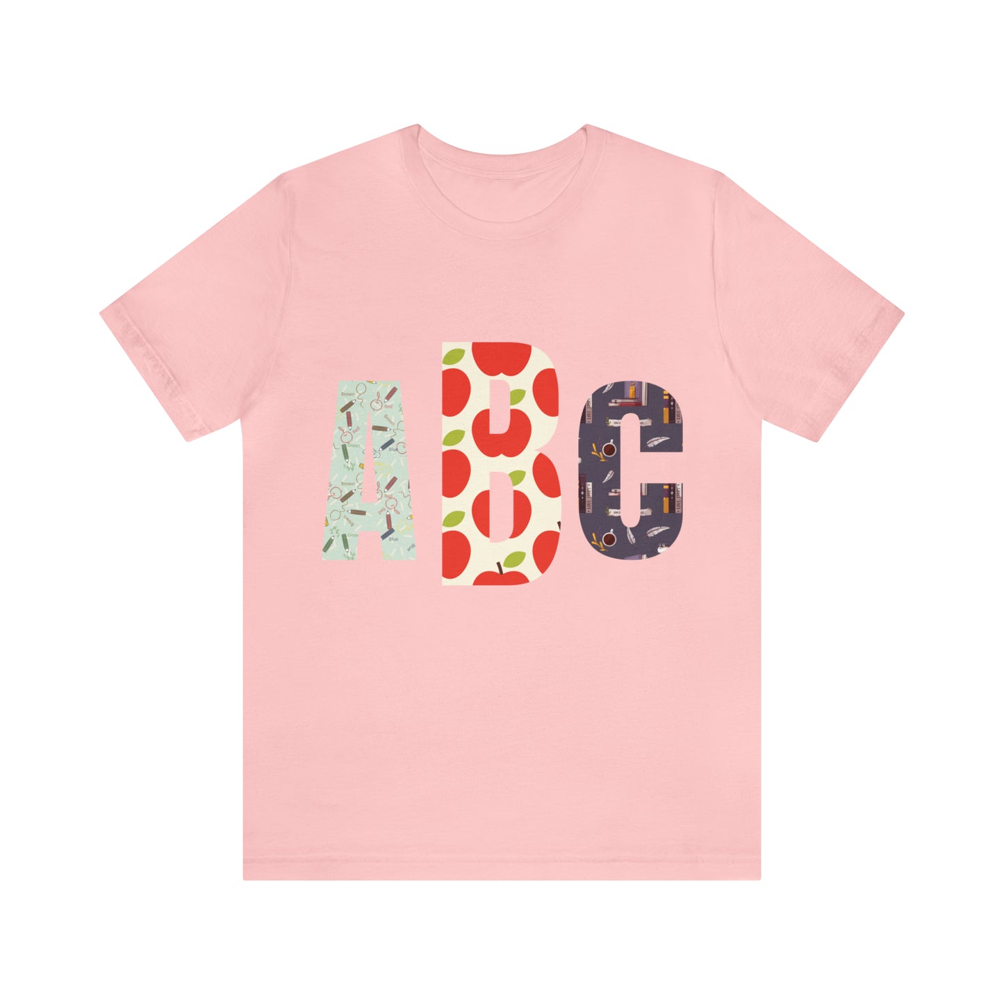 CUSTOM Initials TEACHER Shirt ~ Unisex Jersey Short Sleeve Tee