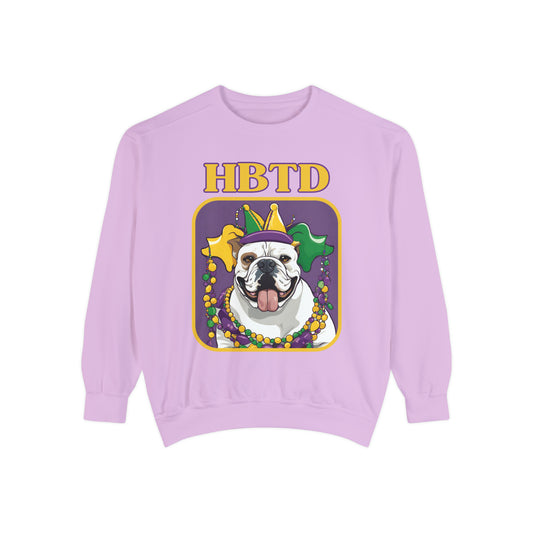 HBTD Mardi Gras - Unisex Garment-Dyed Sweatshirt