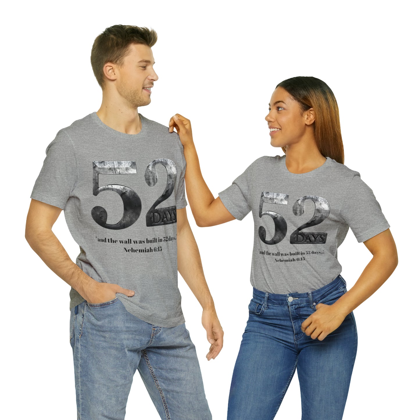 52 DAYS ~ Unisex Jersey Short Sleeve Tee