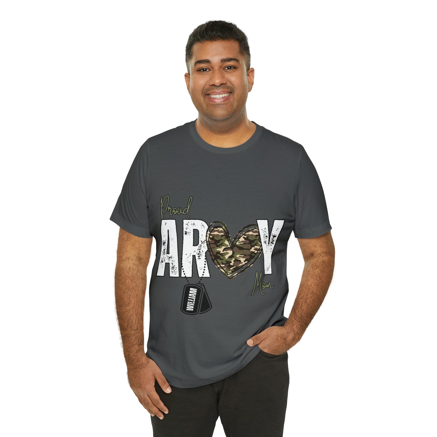 Proud ARMY MOM ~ Unisex Jersey Short Sleeve Tee