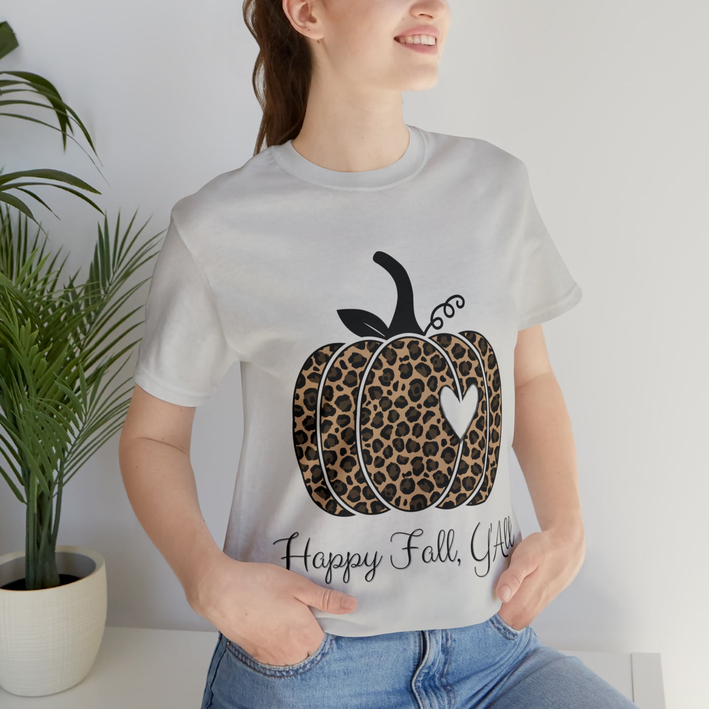 Happy Fall T-Shirt ~ Unisex Jersey Short Sleeve Tee