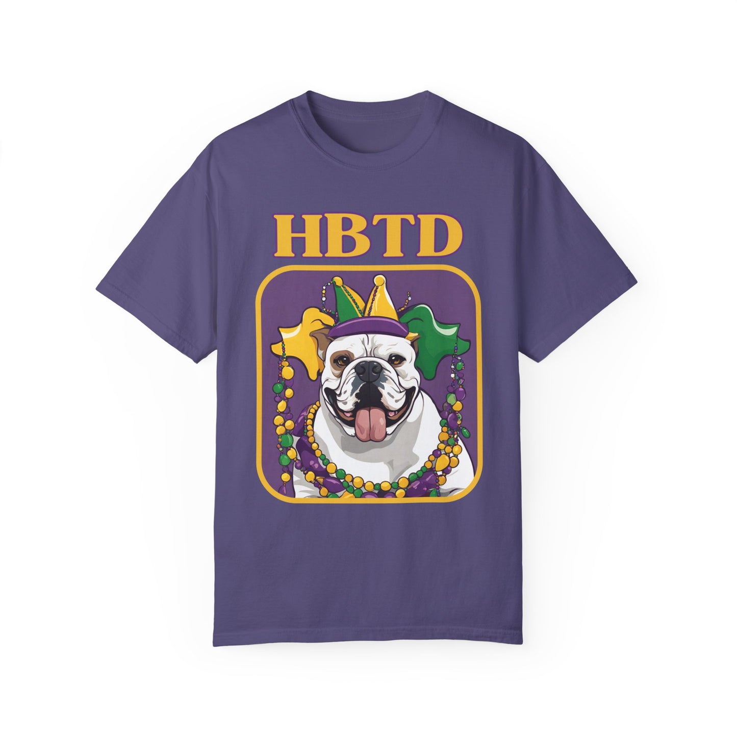 HBTD Mardi Gras Unisex Garment-Dyed T-shirt