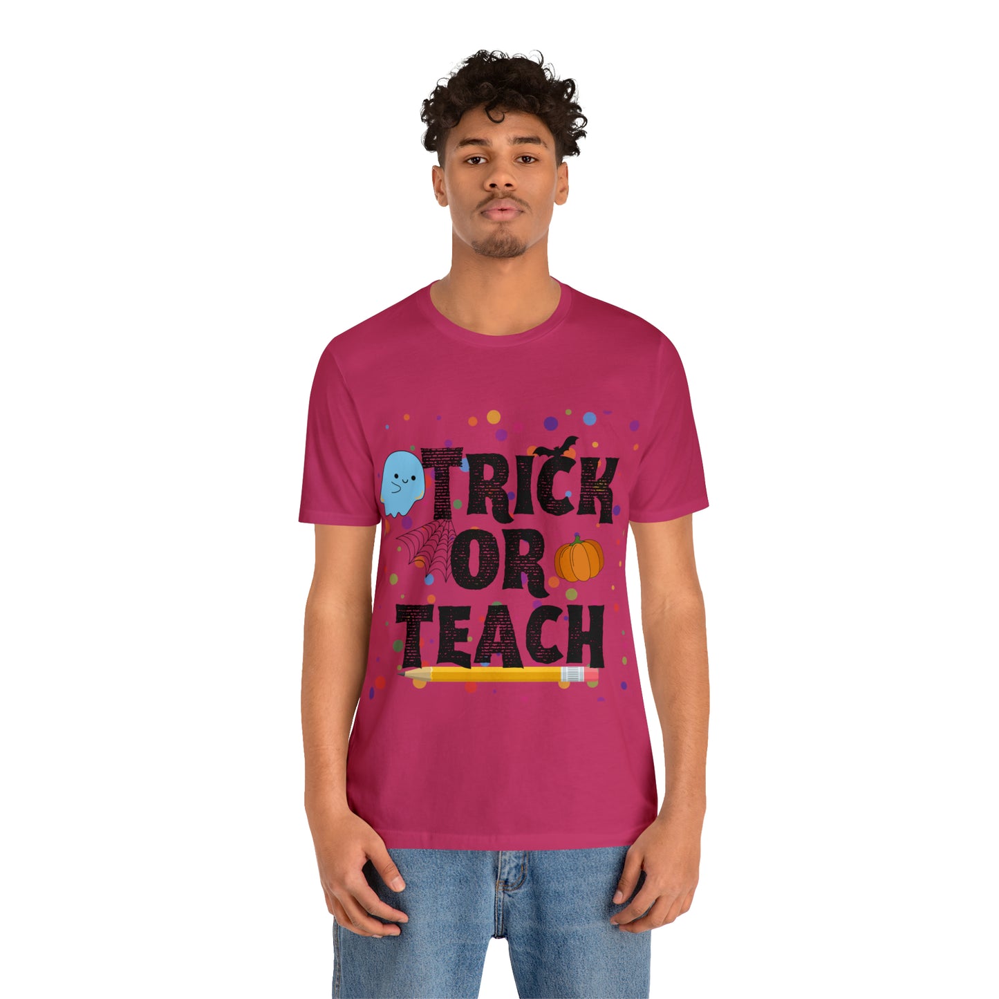 Trick or Teach T-Shirt ~ Unisex Jersey Short Sleeve Tee