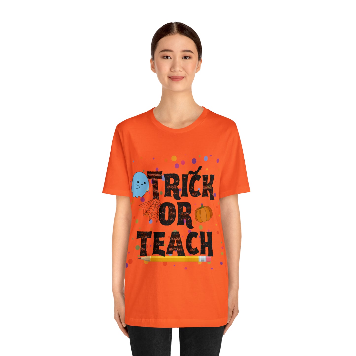 Trick or Teach T-Shirt ~ Unisex Jersey Short Sleeve Tee