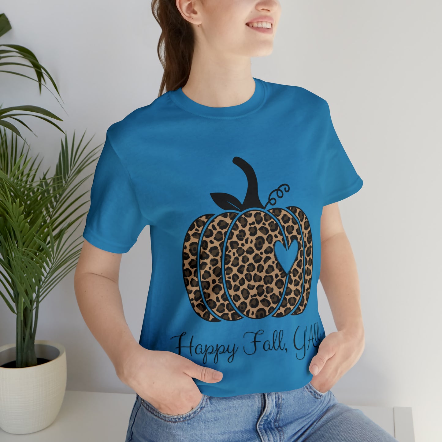 Happy Fall T-Shirt ~ Unisex Jersey Short Sleeve Tee