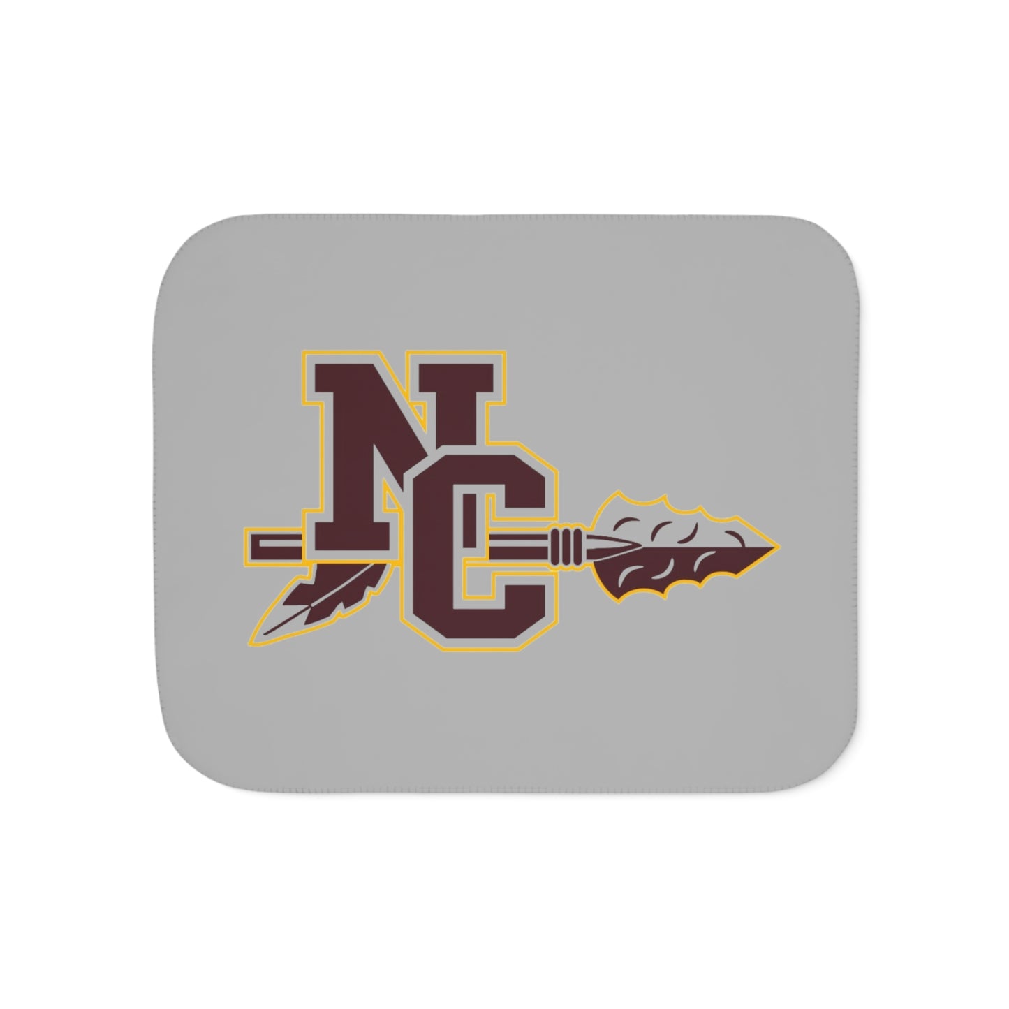 Natchitoches Central High School Sherpa Blanket, Two Colors ~ NCHS blanket