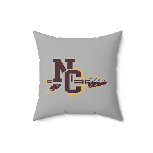 NCHS Spun Polyester Square Pillow