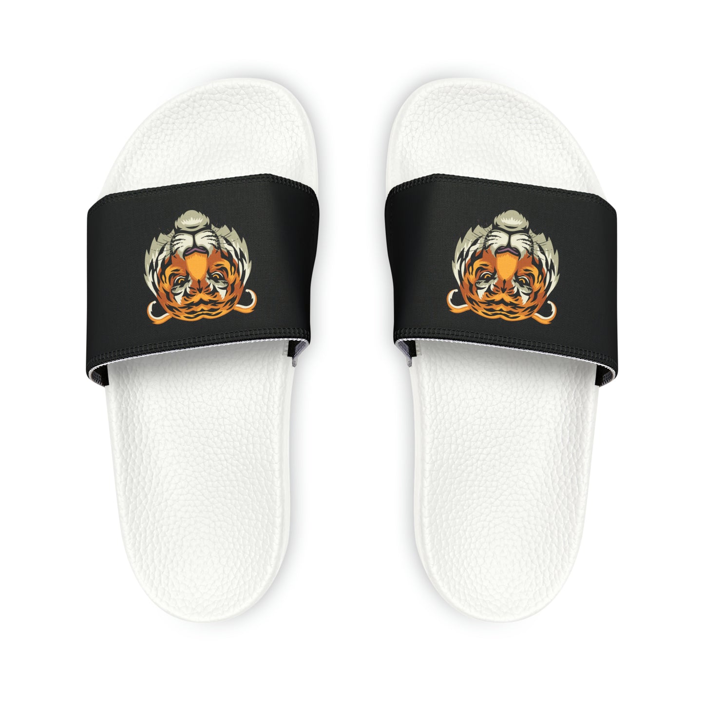 Tiger Youth PU Slide Sandals