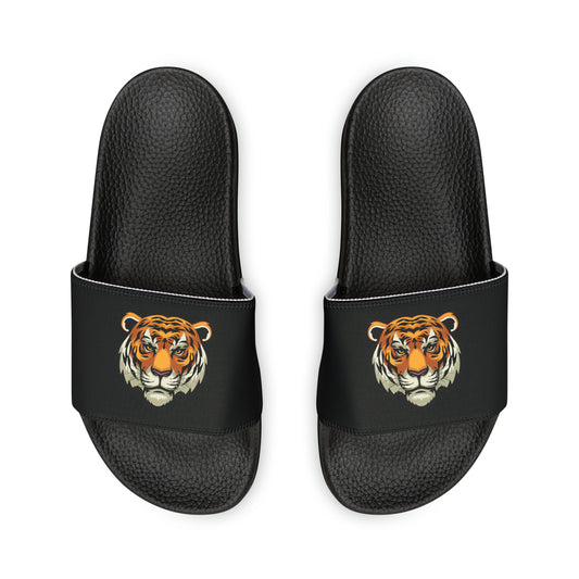 Tiger Youth PU Slide Sandals