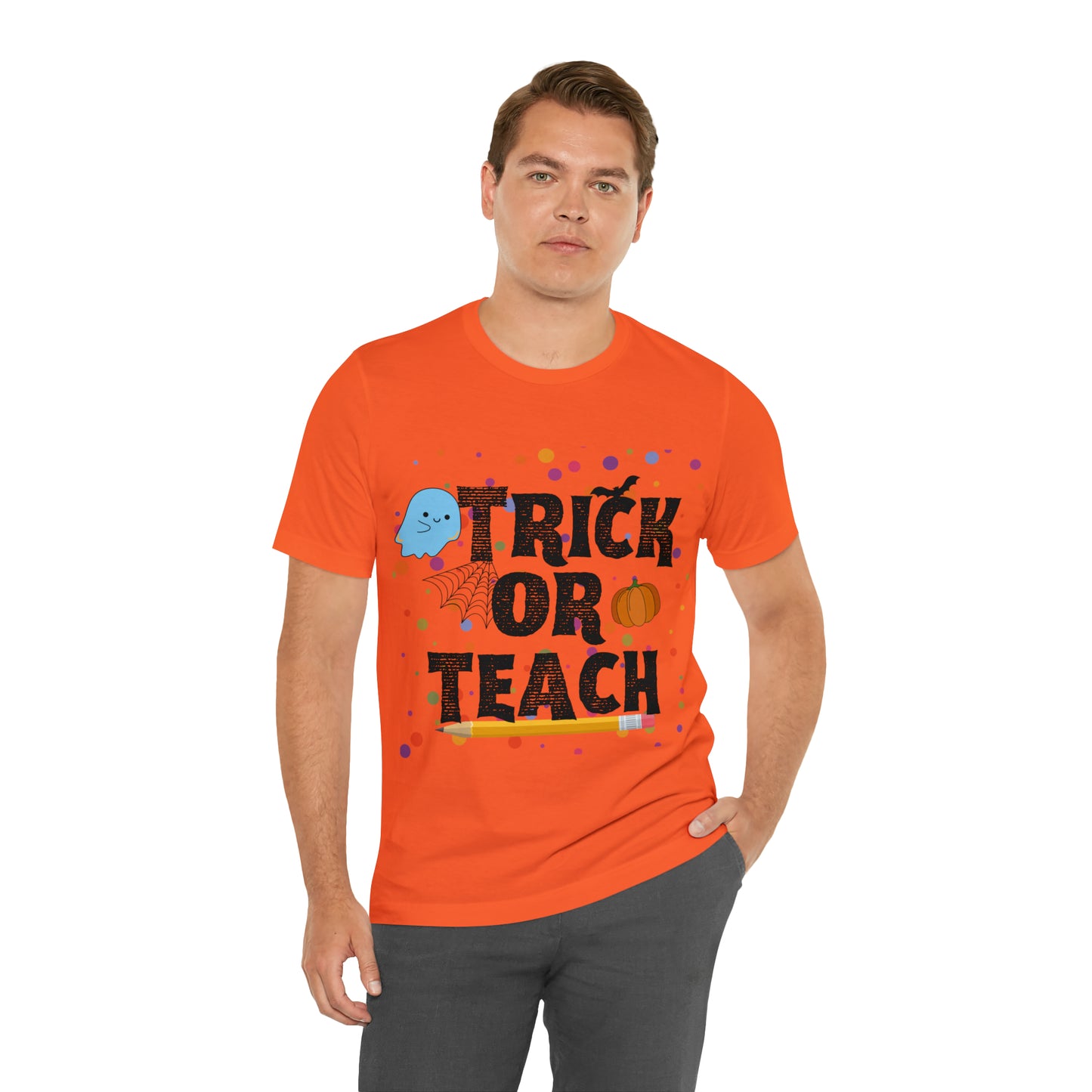 Trick or Teach T-Shirt ~ Unisex Jersey Short Sleeve Tee