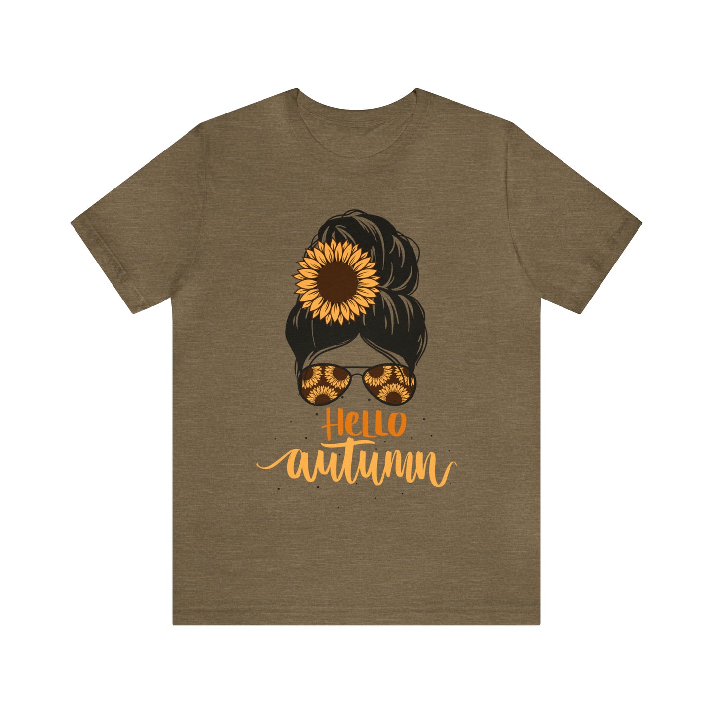 Hello Autumn T-Shirt ~ Unisex Jersey Short Sleeve Tee