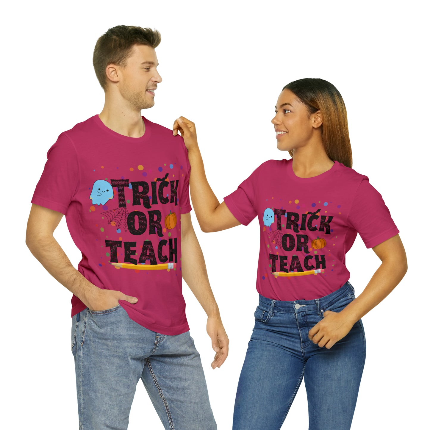 Trick or Teach T-Shirt ~ Unisex Jersey Short Sleeve Tee