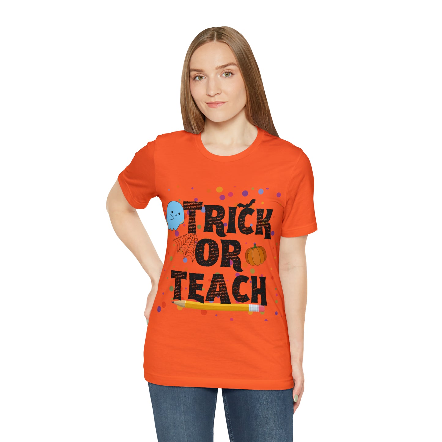 Trick or Teach T-Shirt ~ Unisex Jersey Short Sleeve Tee