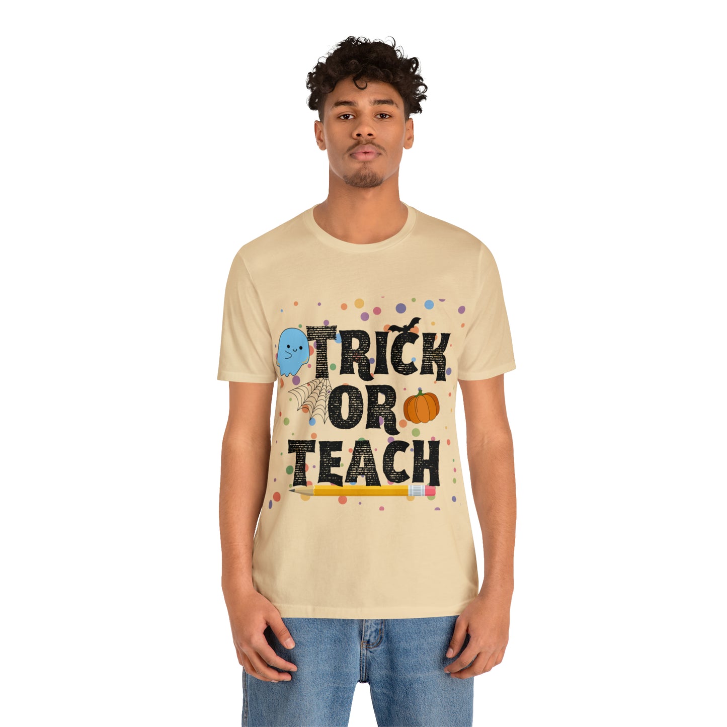 Trick or Teach T-Shirt ~ Unisex Jersey Short Sleeve Tee