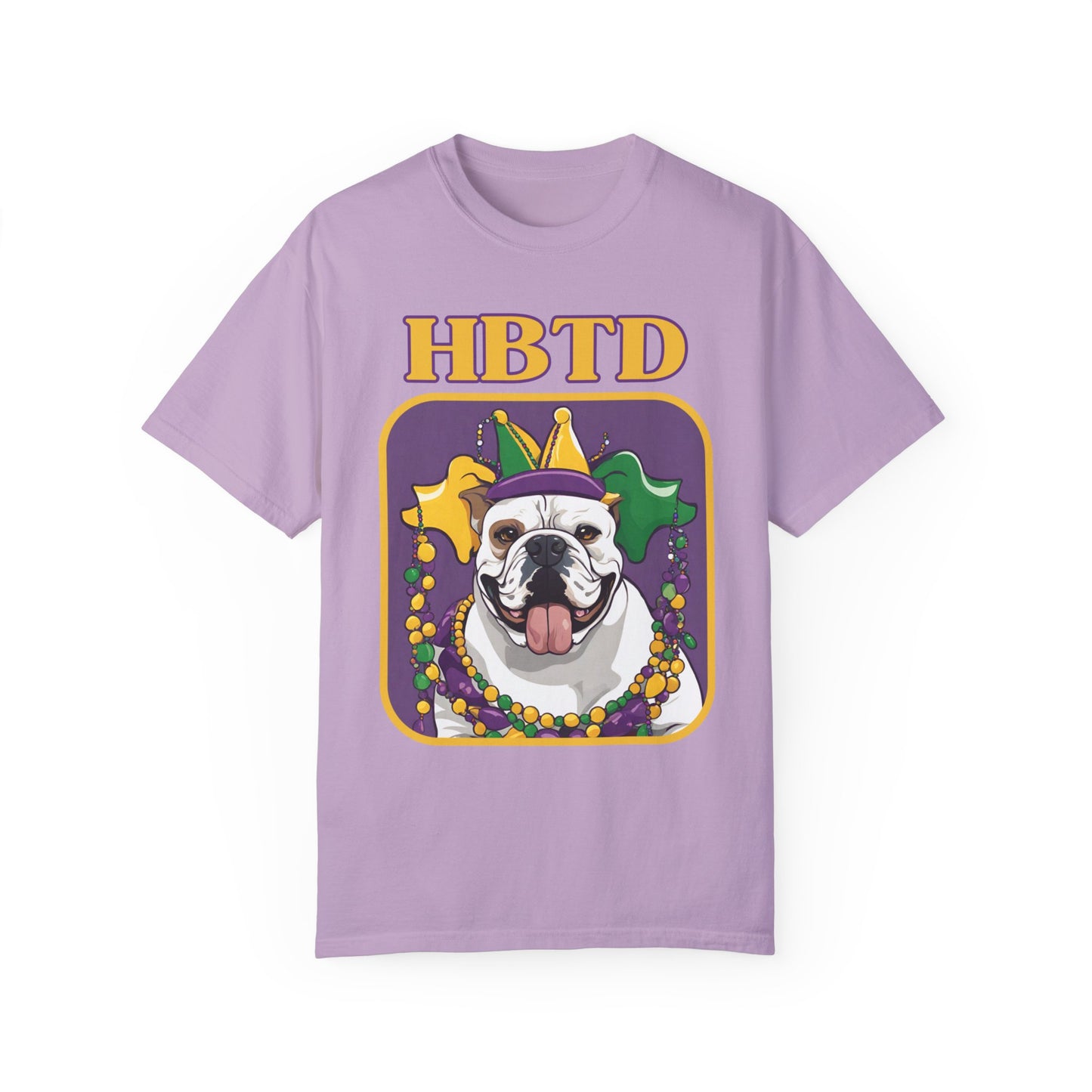 HBTD Mardi Gras Unisex Garment-Dyed T-shirt